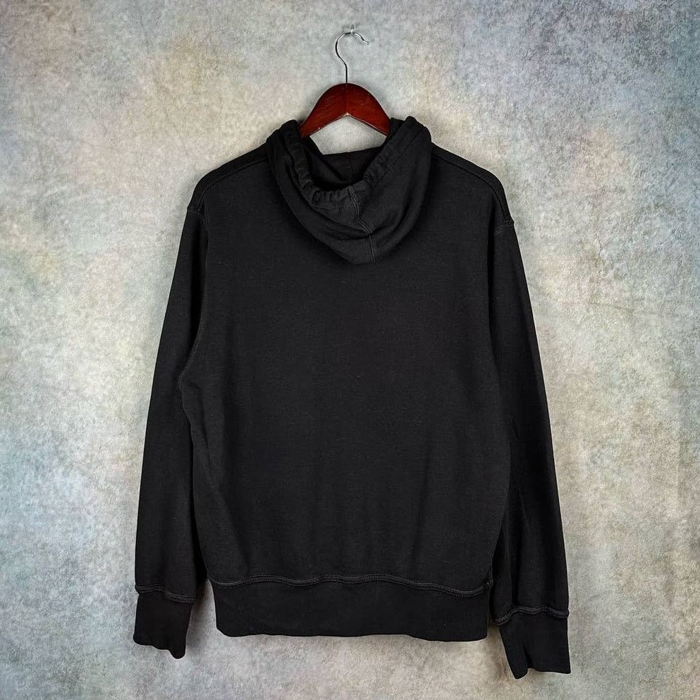 Nike × Vintage Vintage Y2K Nike Hoodie Sweatshirt Spell Out Sz M Black Size US M / EU 48-50 / 2 - 3 Thumbnail