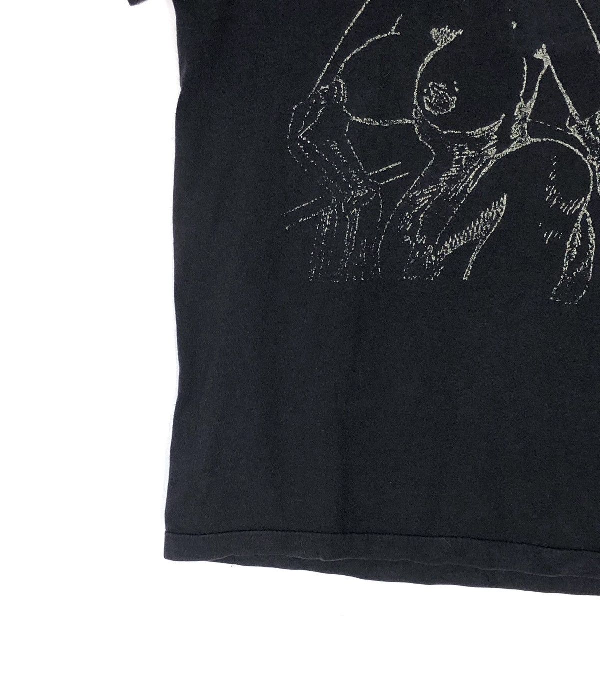 Band Tees RARE🔥M. HOLLYWOOD JPN NIRVANA STRIPPER BIG TITS SUNFADED Size US M / EU 48-50 / 2 - 6 Thumbnail