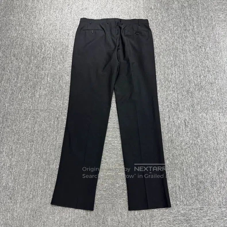 Emporio Armani Armani Black Wool Casual Pants. Size US 36 / EU 52 - 2 Thumbnail