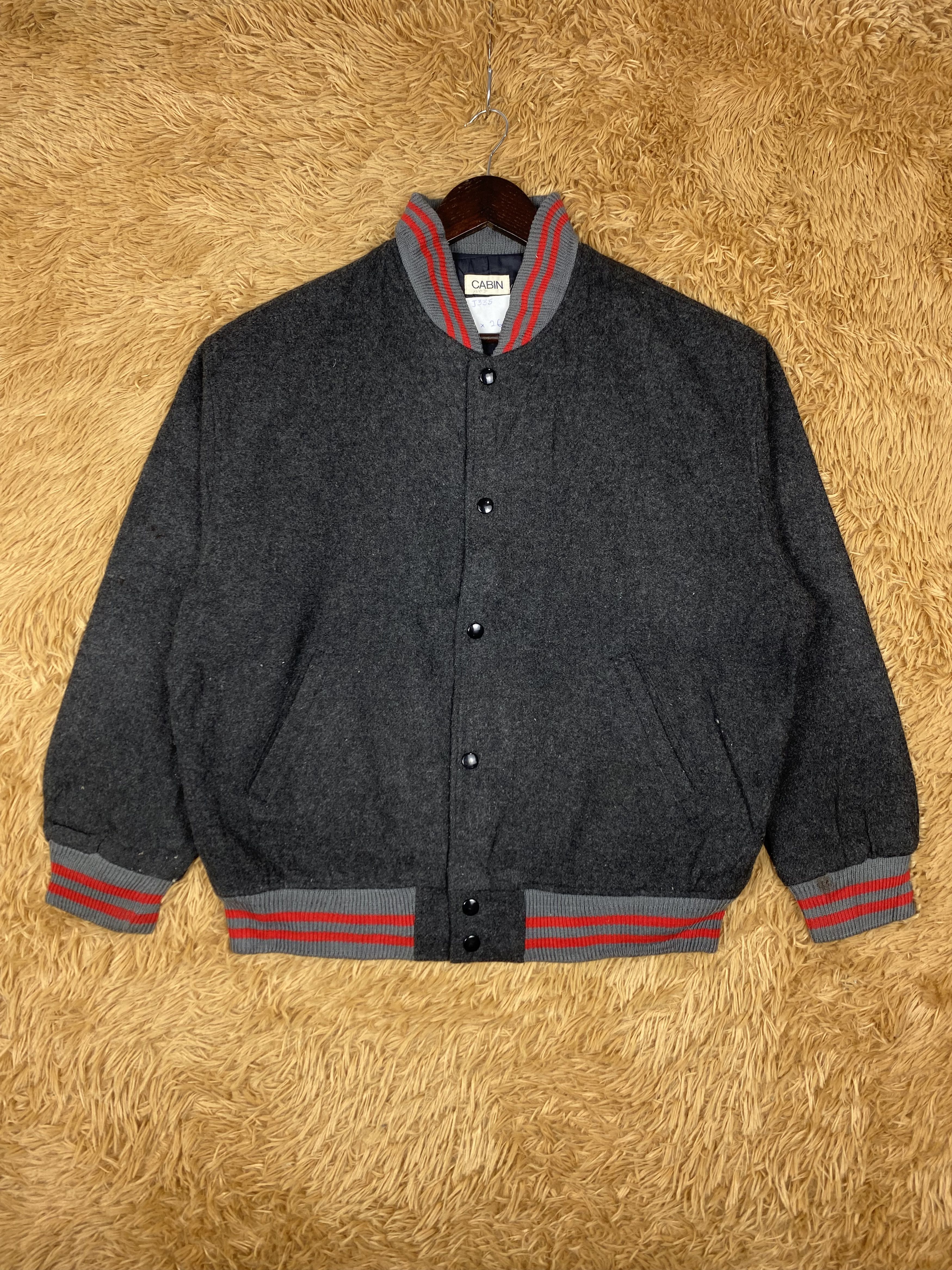 MLB Vintage Cabin Varsity Jacket DJ0332 Size US M / EU 48-50 / 2 - 2 Thumbnail