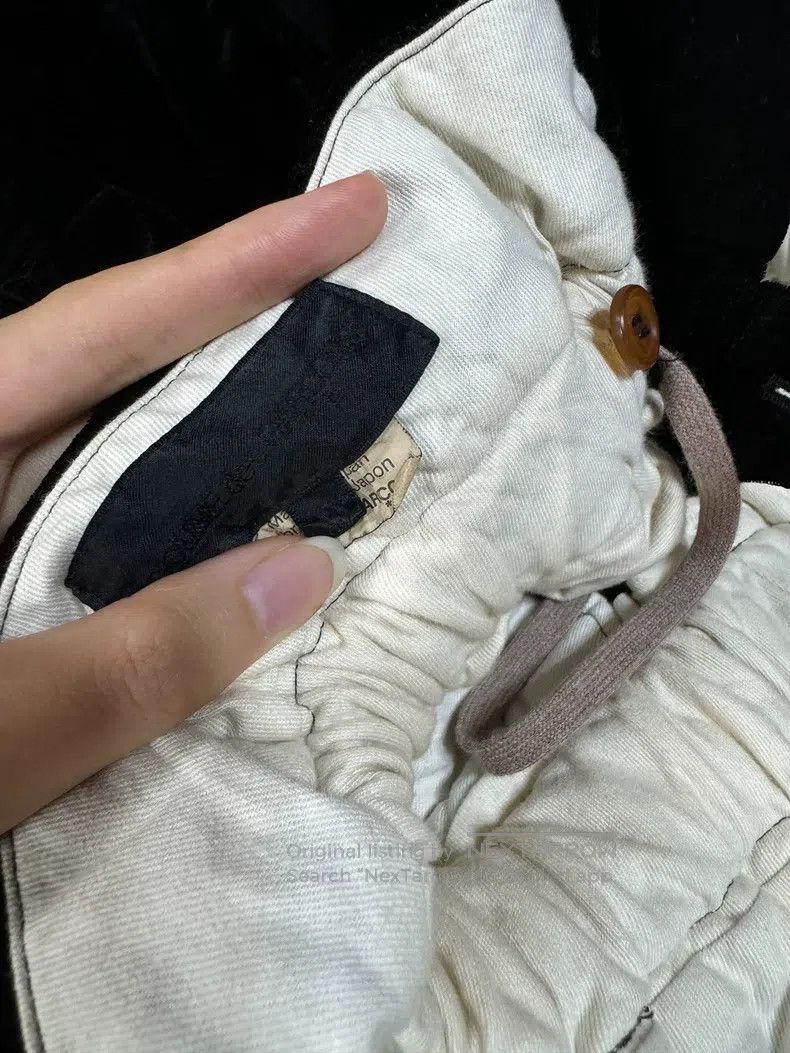Comme des Garcons Comme Des Garcons size XS Antique Velvet Flower Bud High W Size 22" - 3 Thumbnail