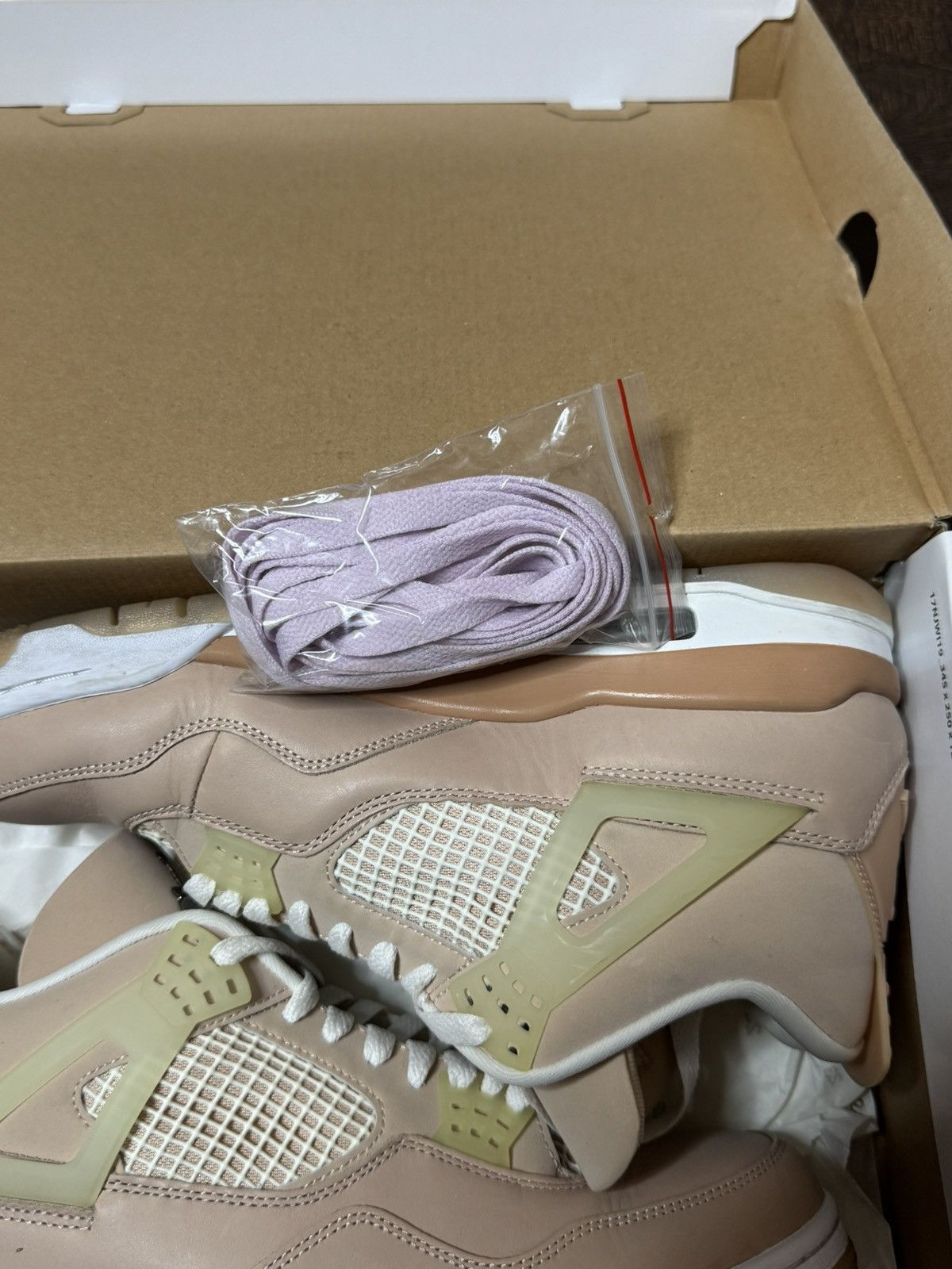 Jordan Brand Jordan 4 Retro Shimmer 10.5 Mens/12 Womens Fast Shipping Size US 10.5 / EU 43-44 - 7 Thumbnail
