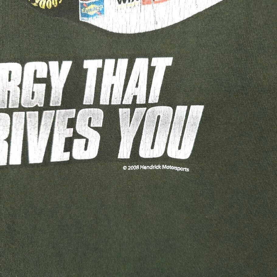 Gildan Dale Earnhardt Jr T Shirt Mens Size XL Green NASCAR Racing Size US XL / EU 56 / 4 - 5 Thumbnail