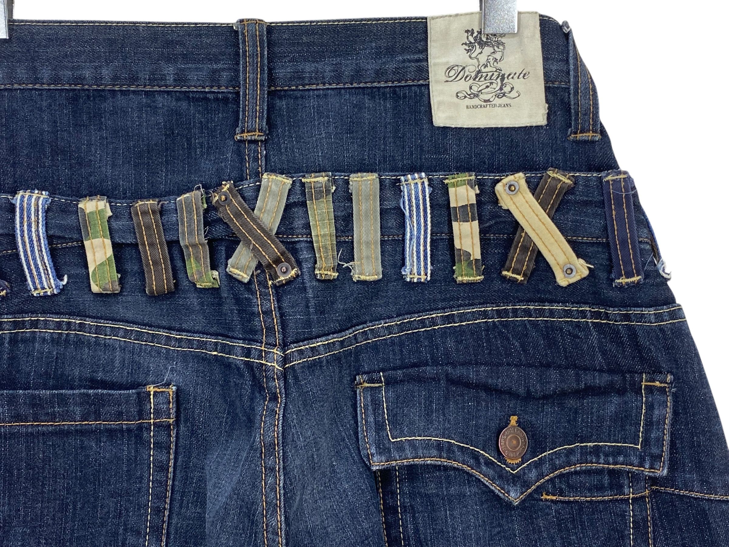 Other Dominate Handcrafted Jeans Double Waist Distressed Jeans Size US 32 / EU 48 - 8 Thumbnail