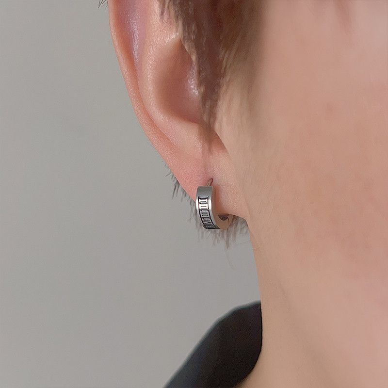 Jewelry × Sterling Silver One pairs New Design Earrings Gothic Punk Jewelry Spike Size ONE SIZE - 6 Thumbnail