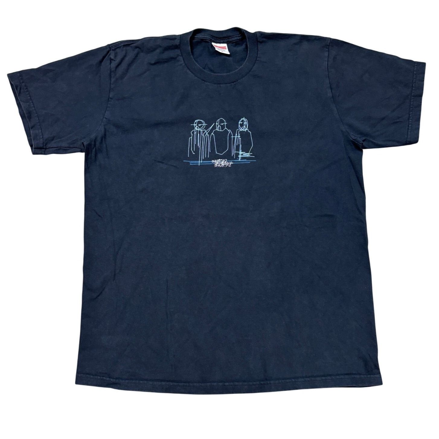 Supreme Supreme Three Kings Tee Shirt in Navy Mens Medium Streetwear Size US M / EU 48-50 / 2 - 1 Thumbnail