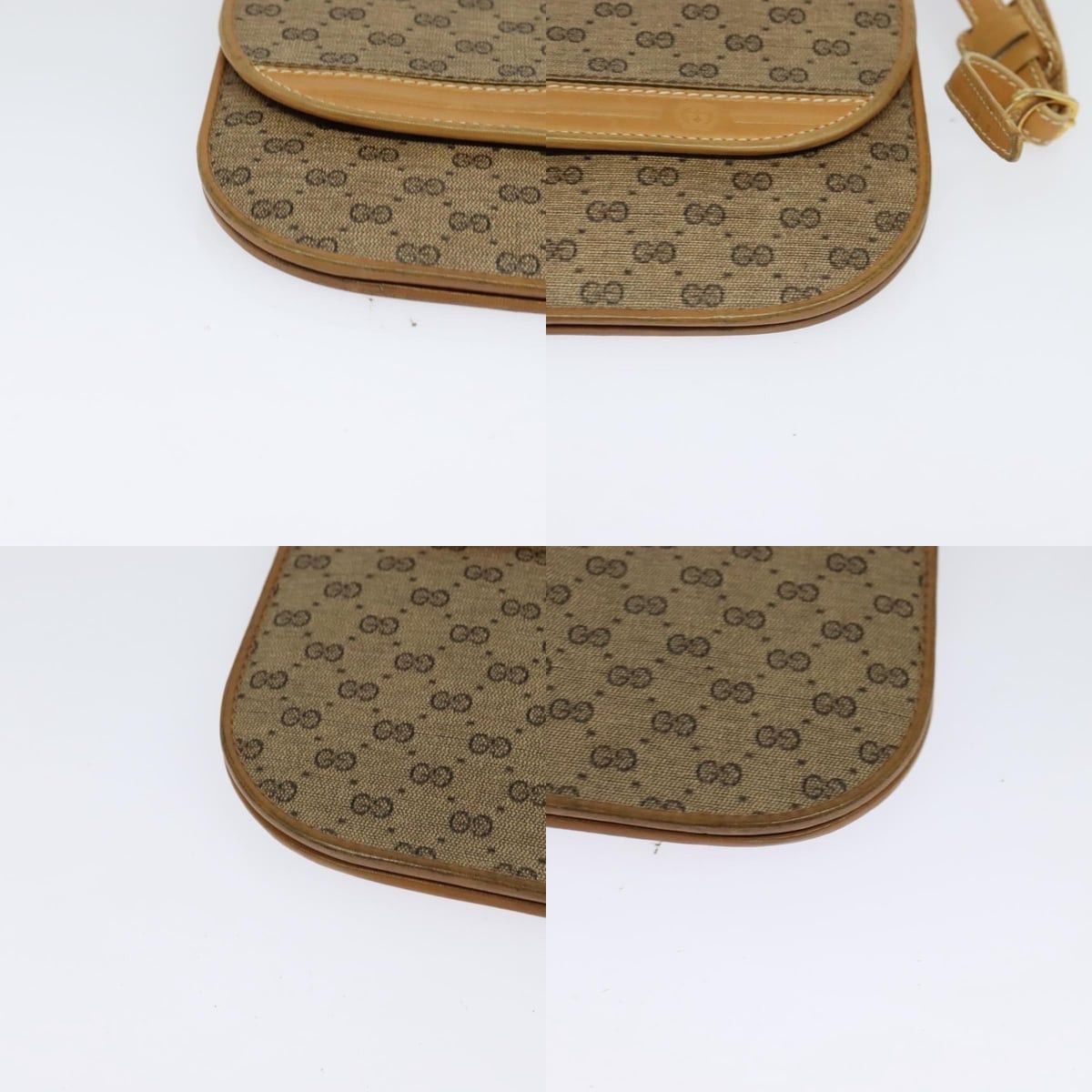 Gucci GUCCI Micro GG Supreme Shoulder Bag Pvc Beige Gold Size ONE SIZE - 10 Thumbnail