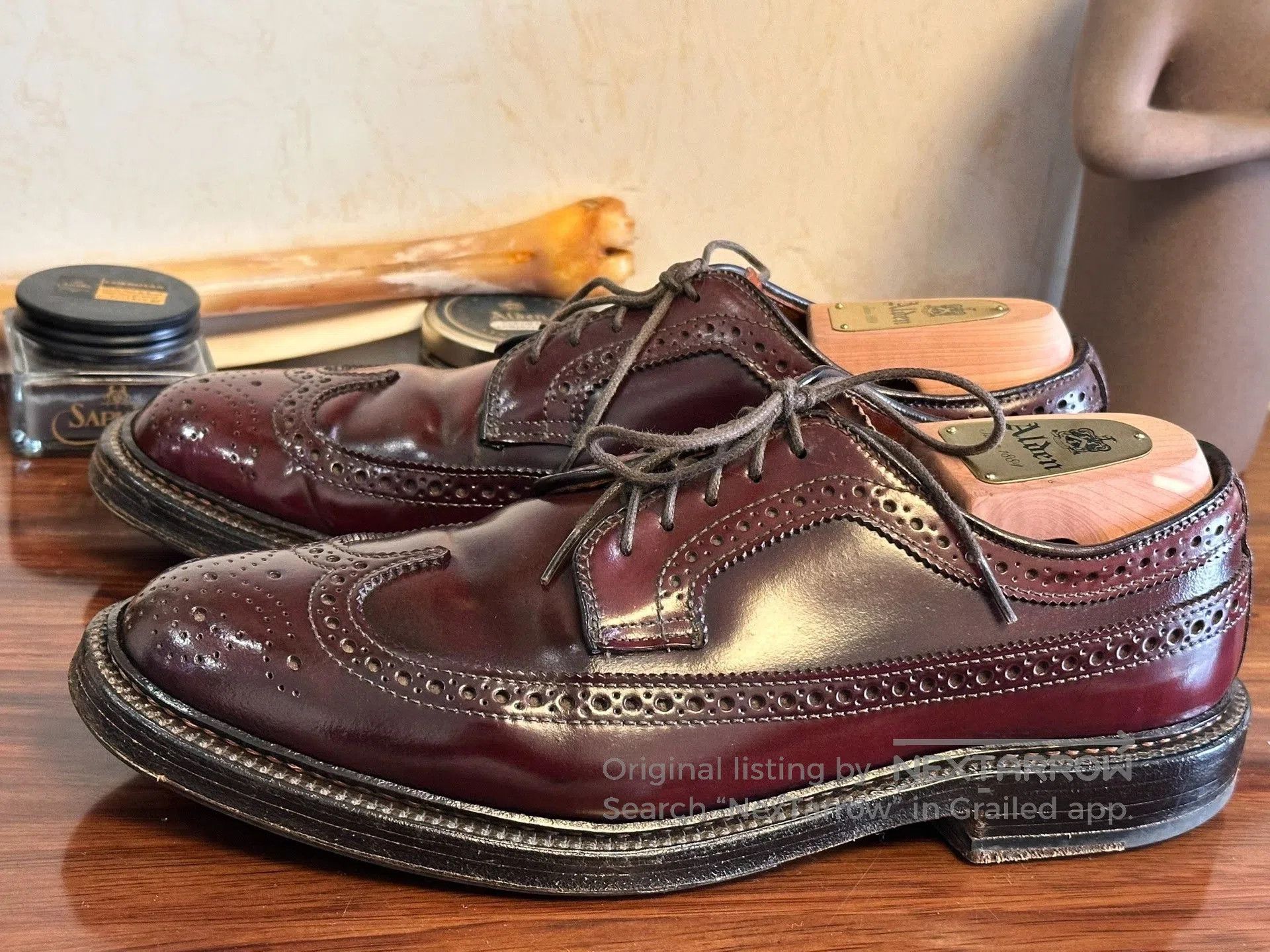 Alden Alden Longwing 975 Boot. Size US 7 / EU 40 - 3 Thumbnail