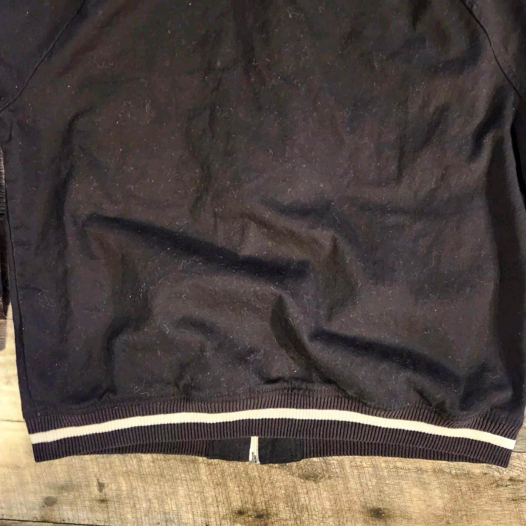 Umbro Umbro Varsity Jacket Black White Full Zip Men's XL Soccer Football Coat Coat? Size US XL / EU 56 / 4 - 7 Thumbnail