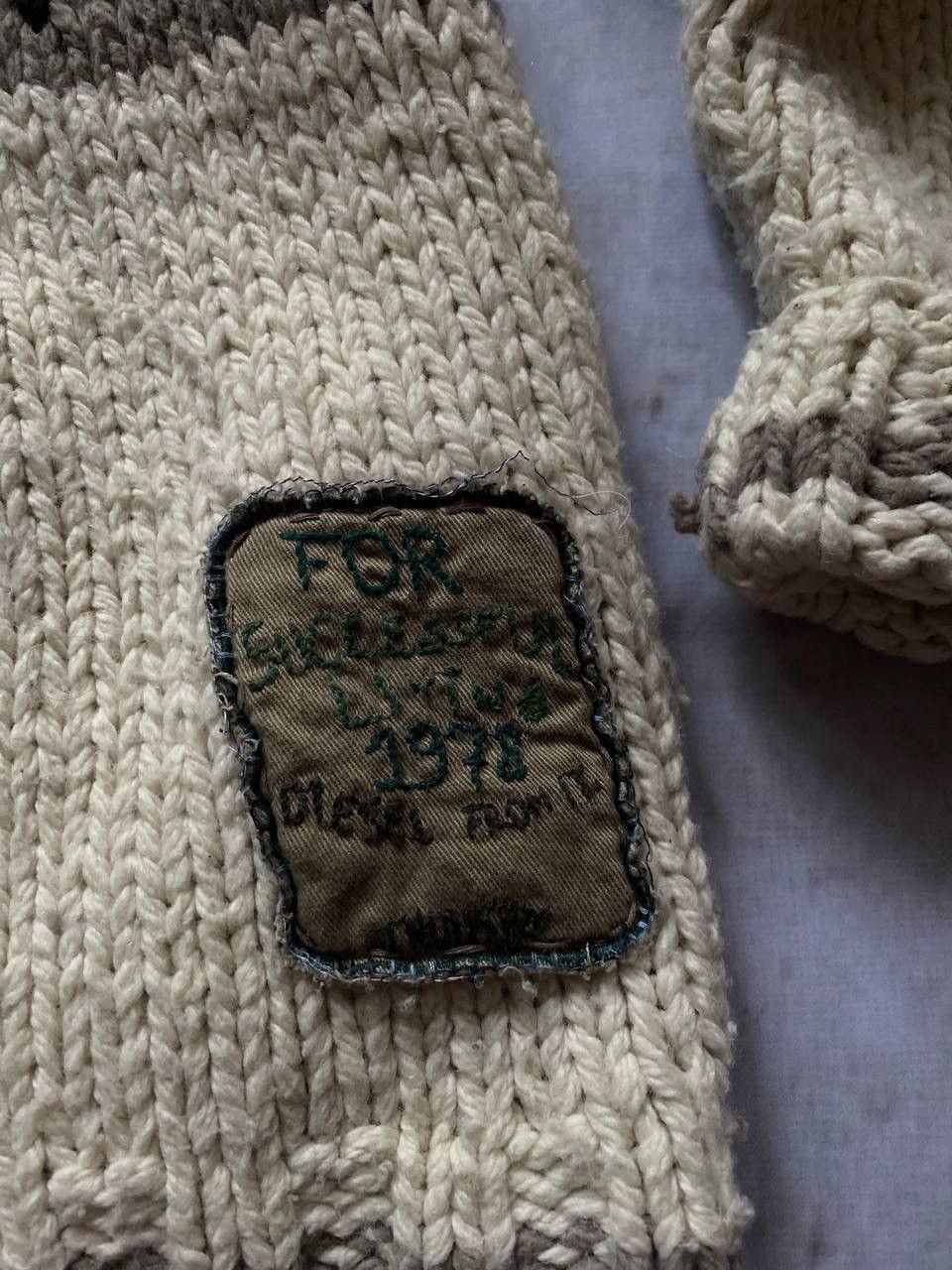 Diesel × Vintage Vintage 90s Diesel Bandits Knit Zip Up Cardigan Hype Rare Size US S / EU 44-46 / 1 - 10 Thumbnail