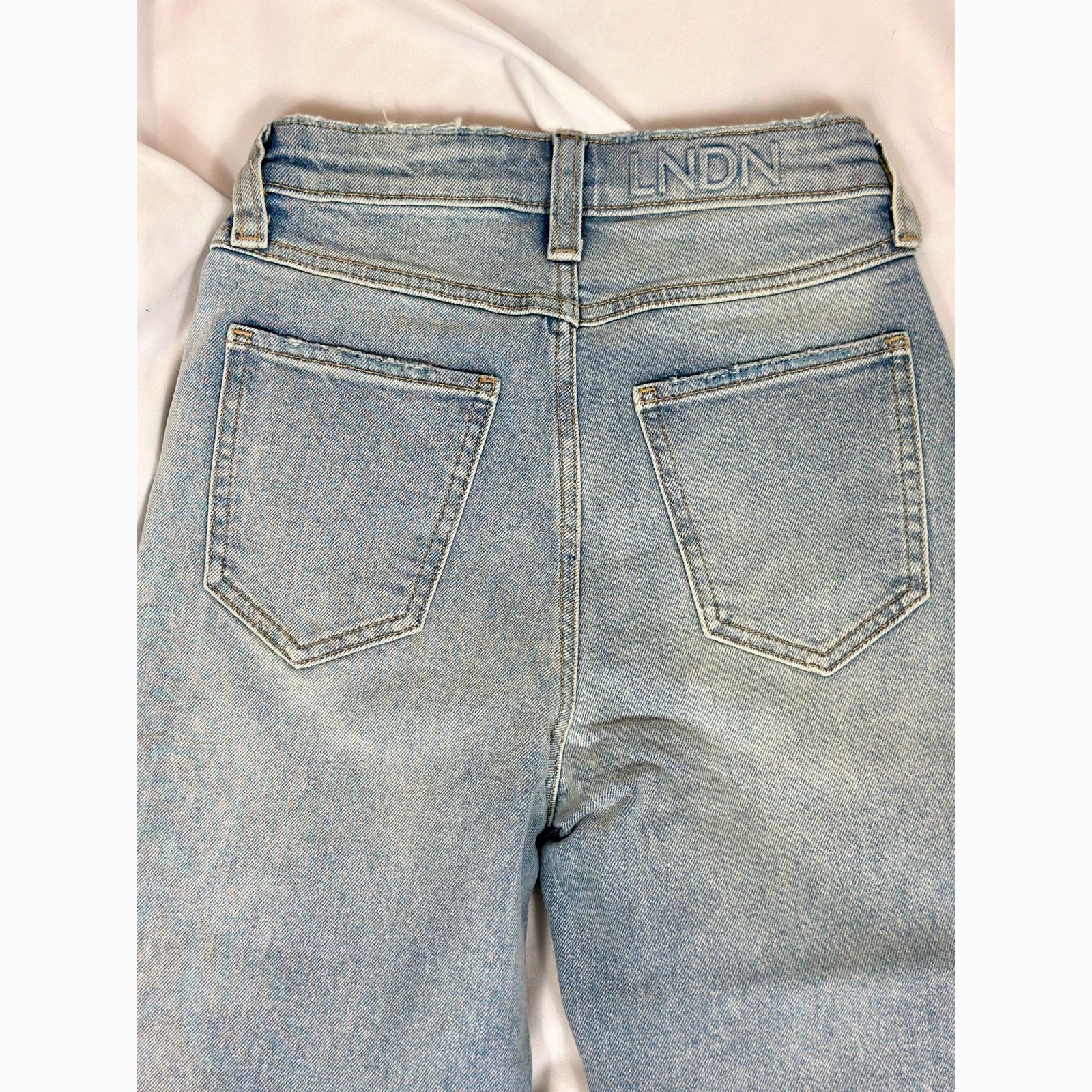 Other LNDN Landon Denim High Rise Distressed Jeans 27" Waist Size 27" / US 4 / IT 40 - 19 Thumbnail