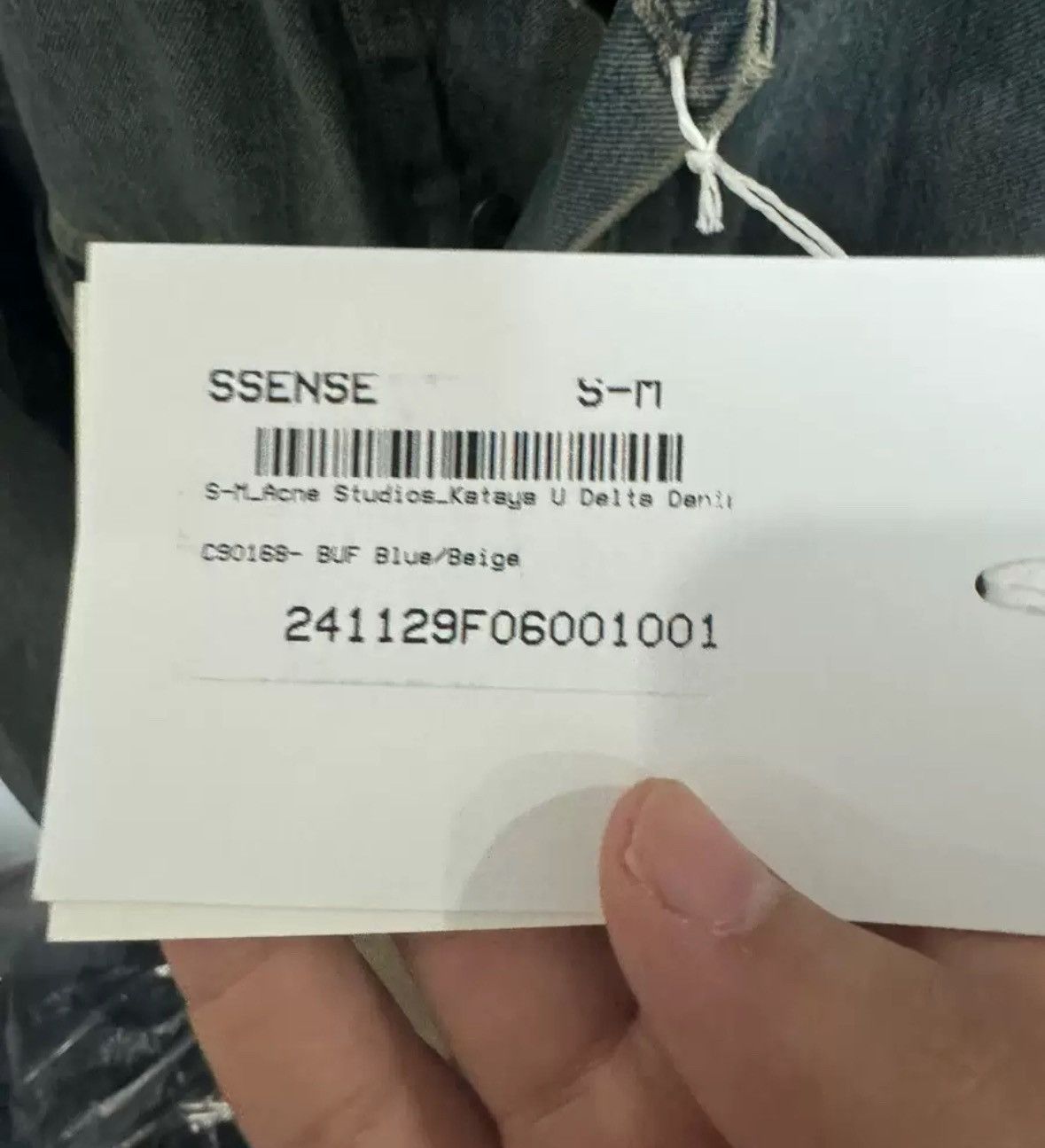 Acne Studios Acne studios blue jeans Size US S / EU 44-46 / 1 - 4 Thumbnail
