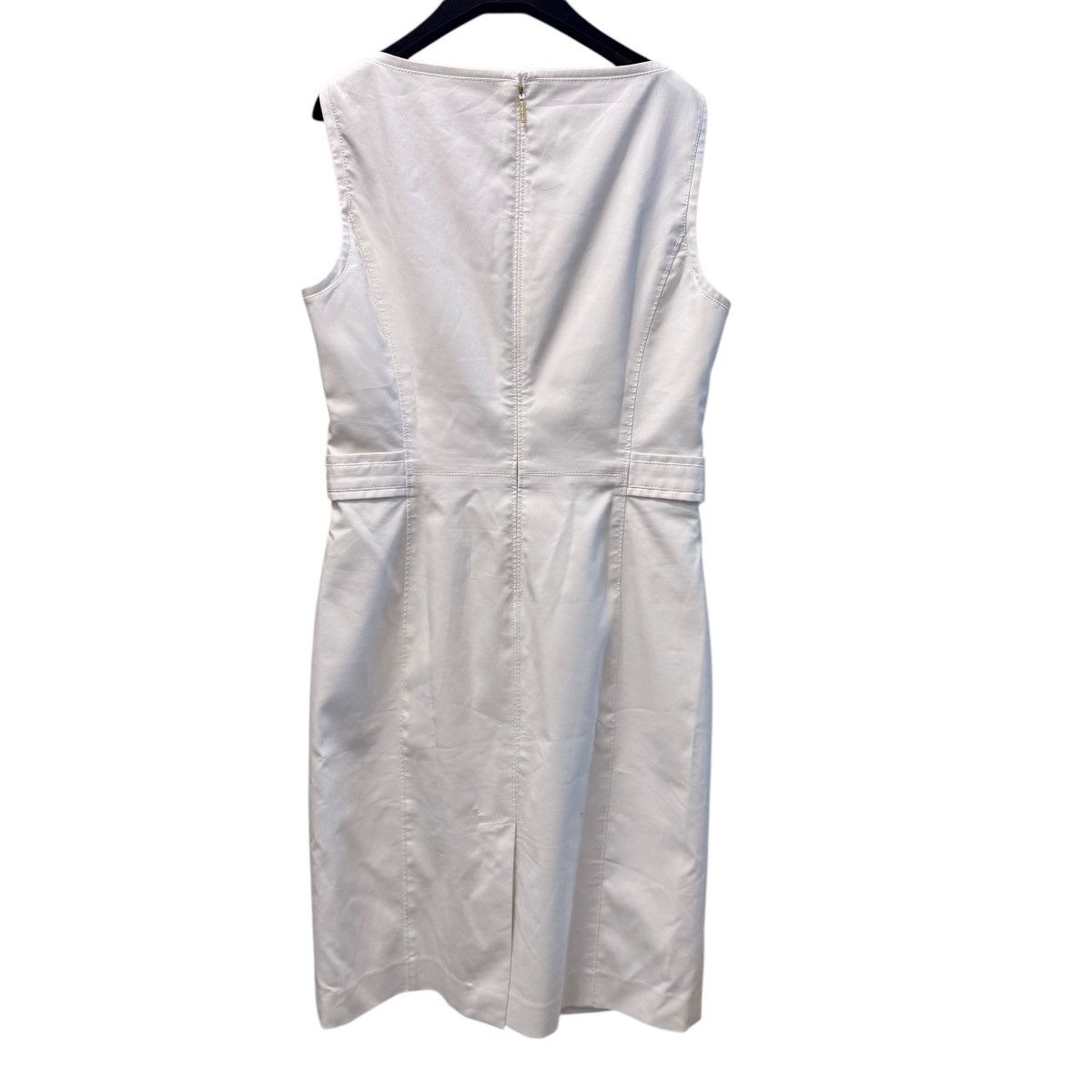 Tory Burch Tory Burch White Dress Size L / US 10 / IT 46 - 5 Thumbnail