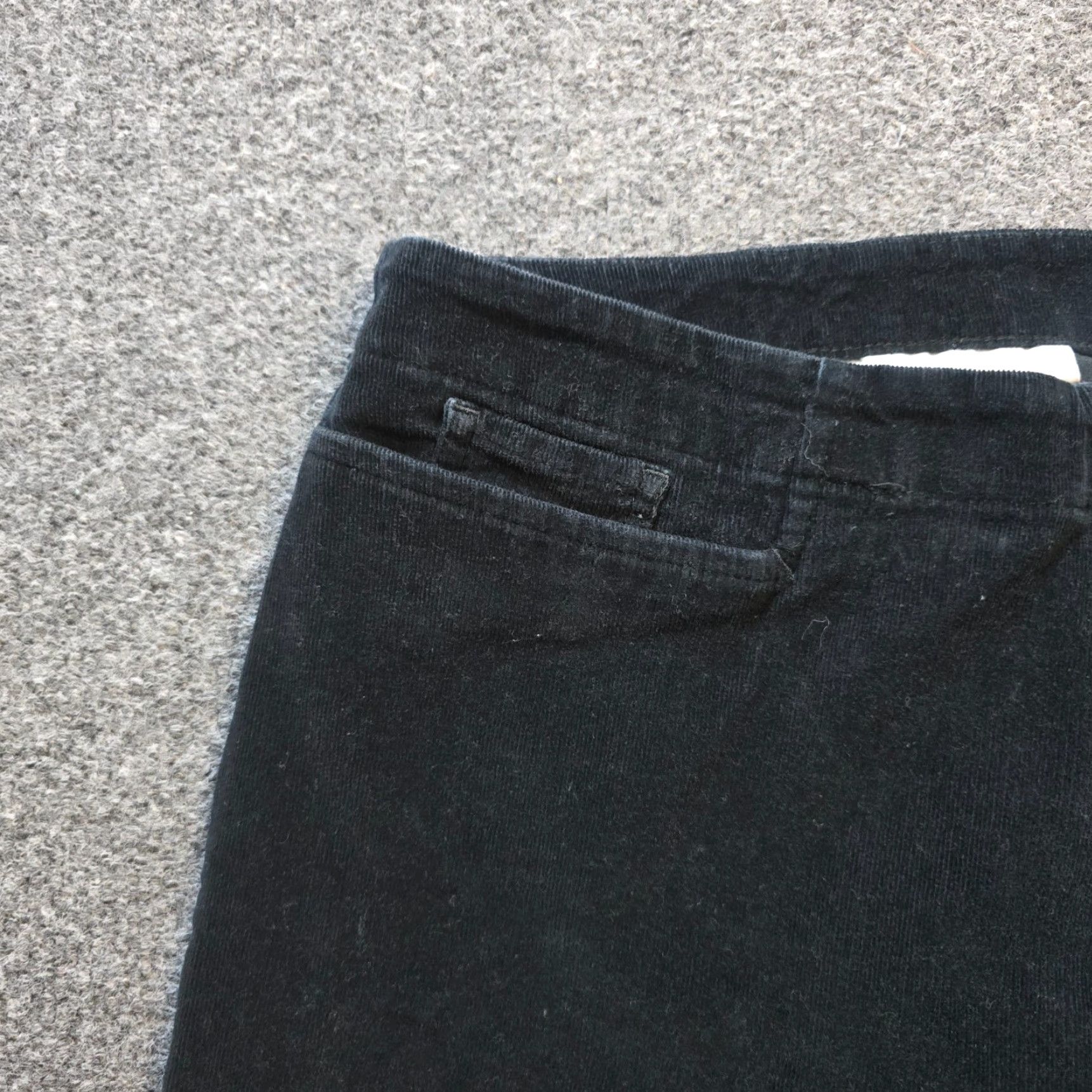 J. Jill J. Jill Pants Womens 18 Black Corduroy Tapered Stretch casual capsule Regular Plus Size Pants Women 30in Inseam Size 40" / US 18 - 3 Thumbnail
