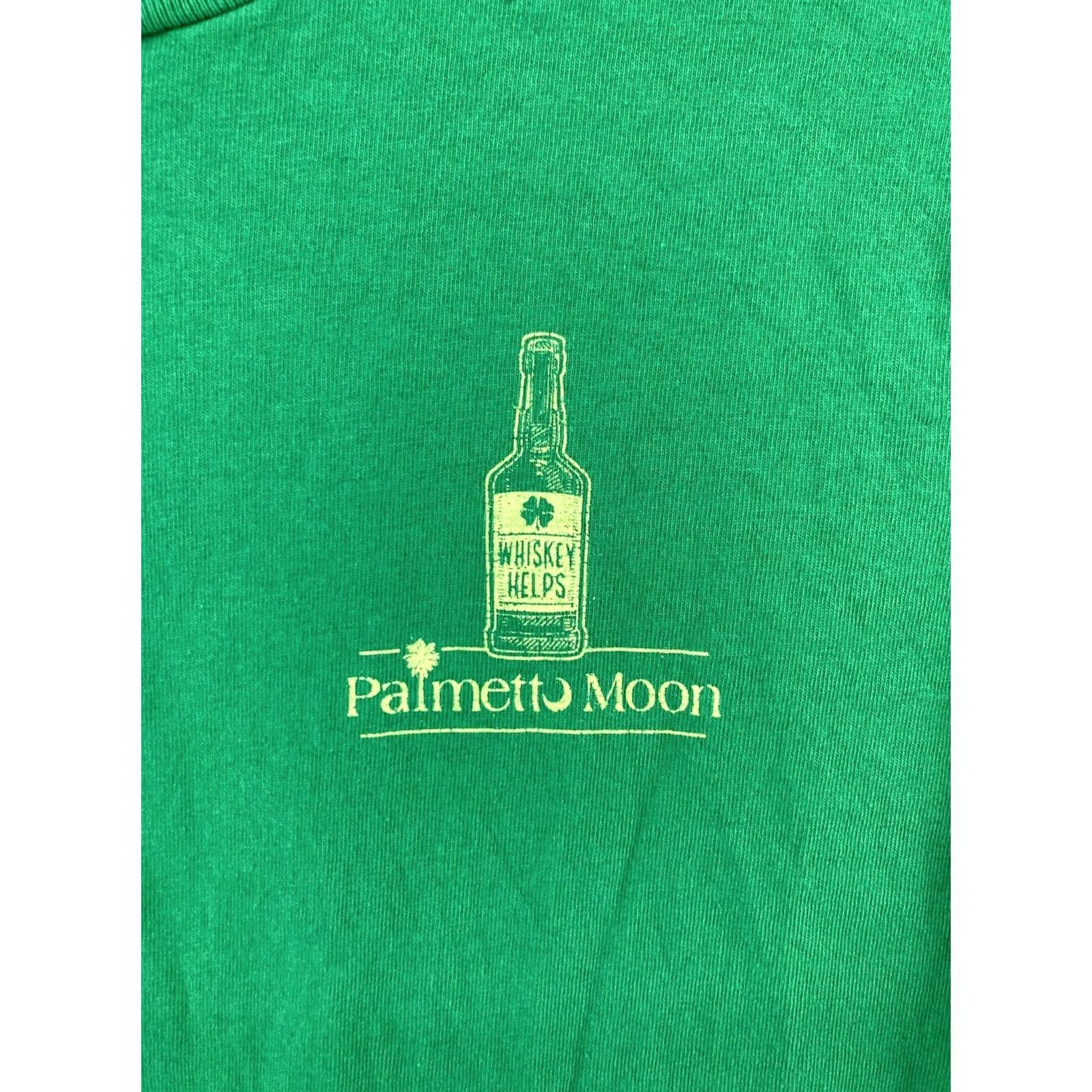 Vintage Palmetto Moon Whiskey T Shirt Mens Small Green Moon T-Shirt Shirt Mens Small Green Palmetto Moon Size US S / EU 44-46 / 1 - 5 Thumbnail