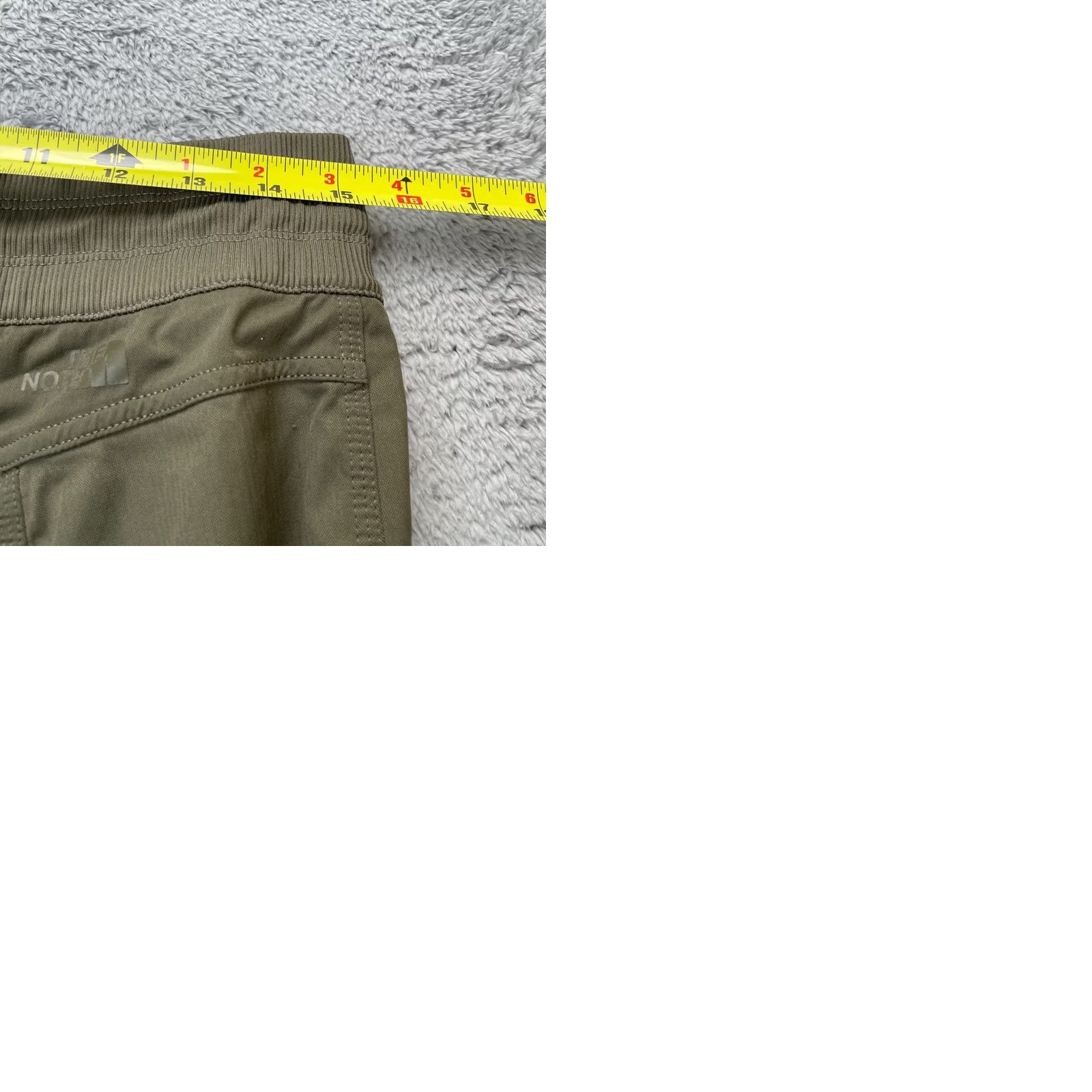 The North Face VINTAGE The North Face Pants Womens Large Green Aphrodite 2 Straight Leg Drawstring Size 36" / US 14 / IT 50 - 9 Thumbnail