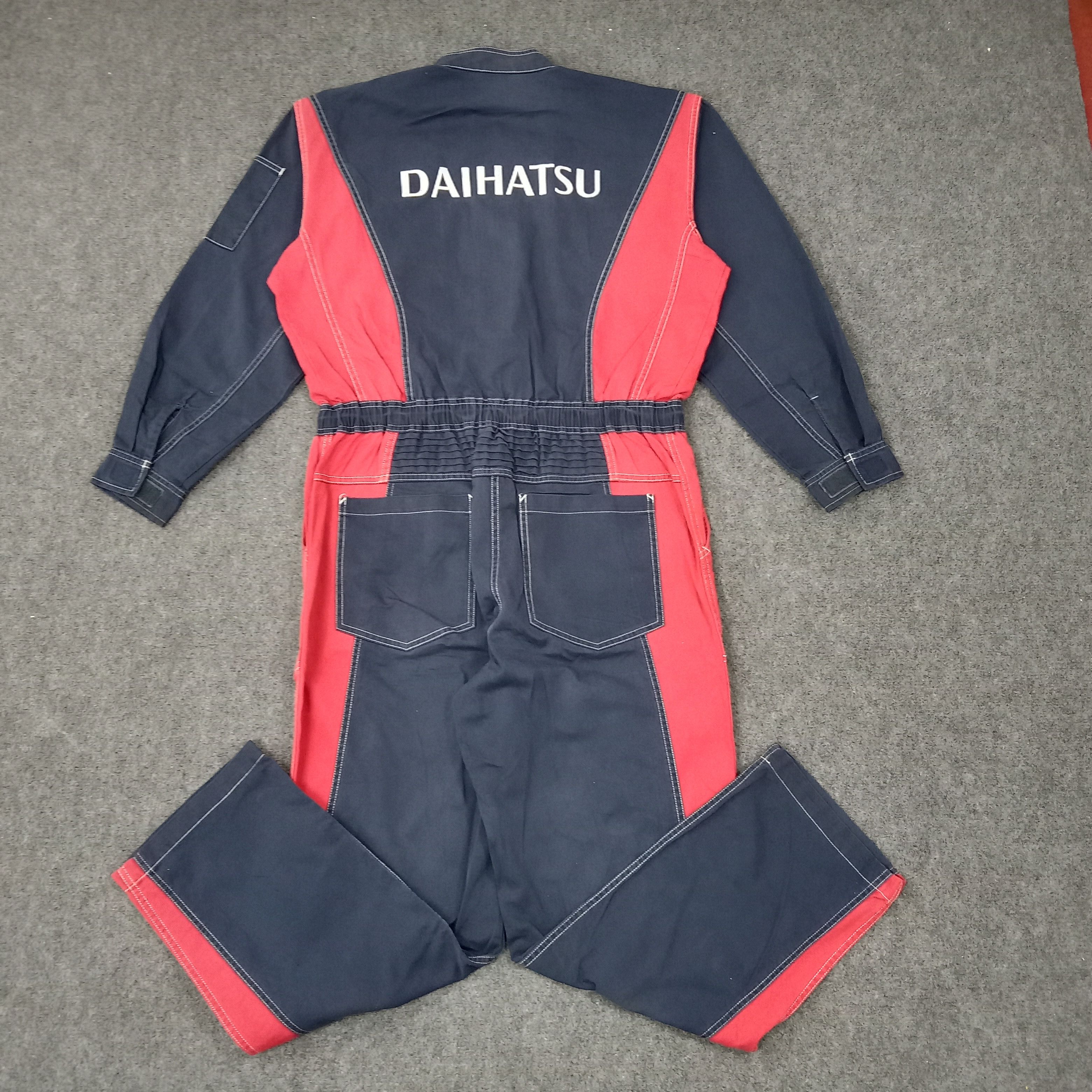 Japanese Brand × Vintage Daihatsu Japanese Motorsports Racing Coverall Jacket Size US L / EU 52-54 / 3 - 1 Thumbnail