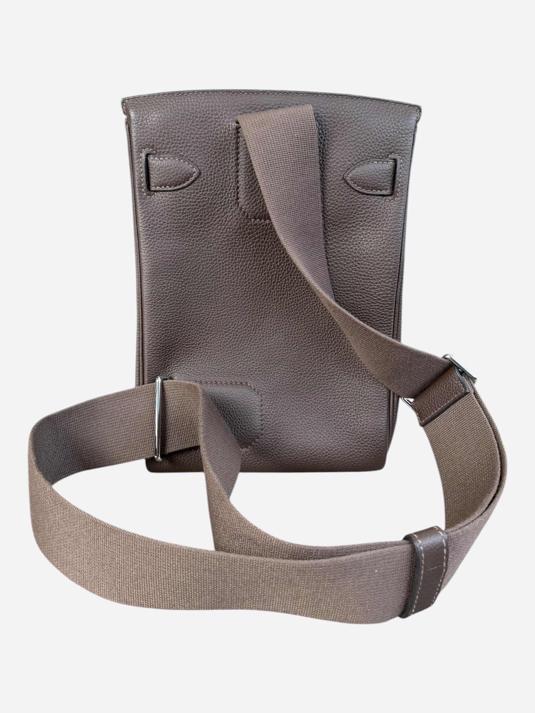 Hermes Hermes Brown HAC A Dos Crossbody Backpack Size ONE SIZE - 3 Thumbnail