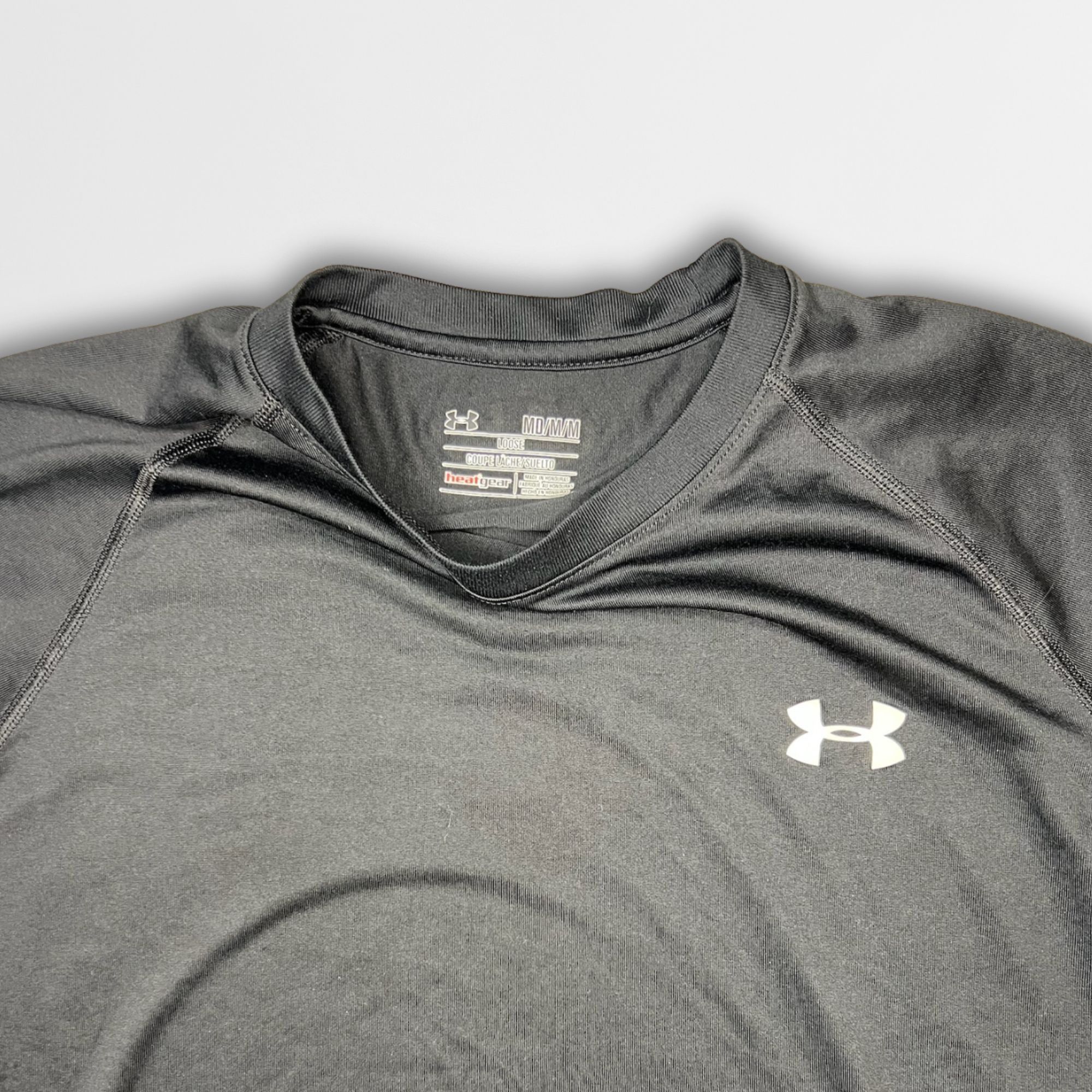 Under Armour Under Armour Heatgear Loose Fit Black Short Sleeve T-Shirt Size US M / EU 48-50 / 2 - 4 Thumbnail