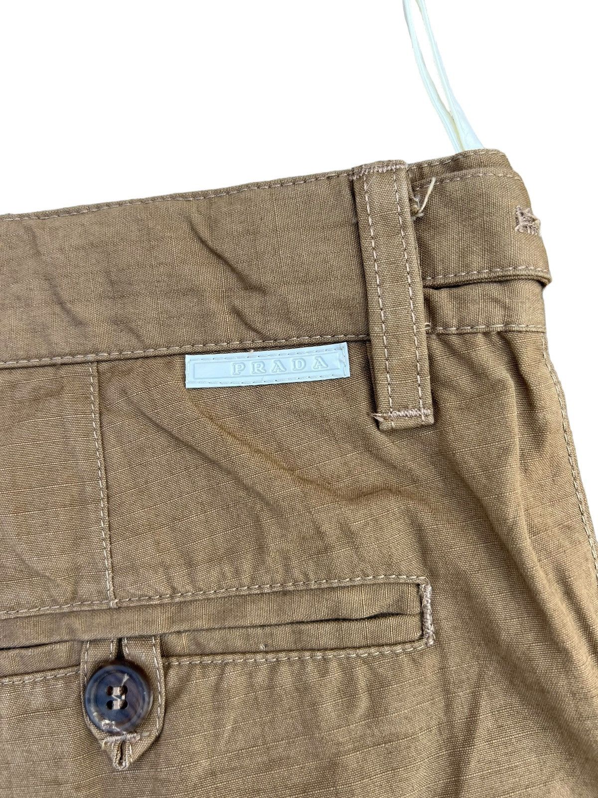 Prada Vintage Prada Ripstop Cotton Short Pant Size US 34 / EU 50 - 15 Thumbnail