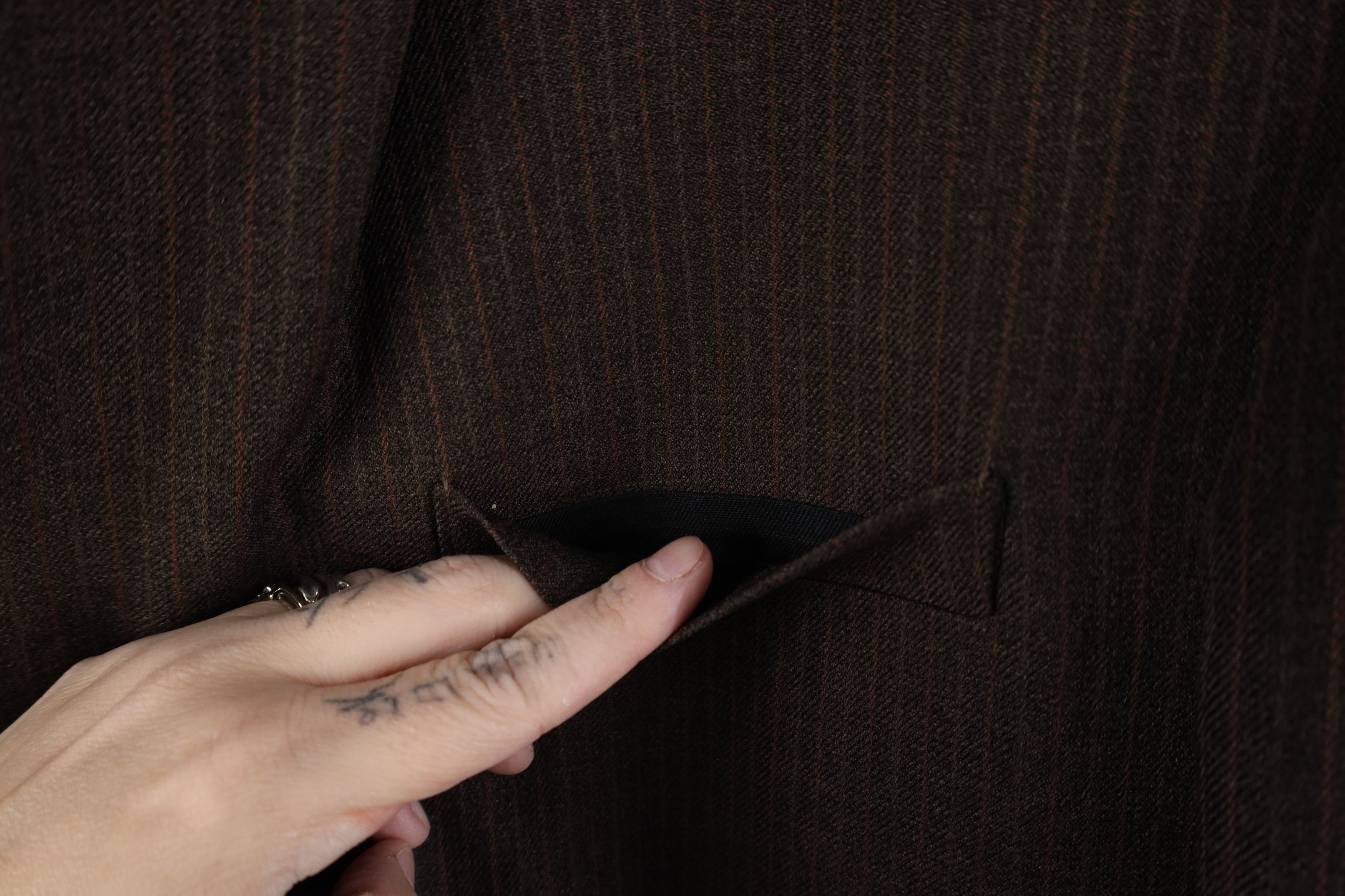 Vintage Vintage 70s Streetwear Suit Coat Blazer Jacket Brown USA Size US XXL / EU 58 / 5 - 7 Thumbnail