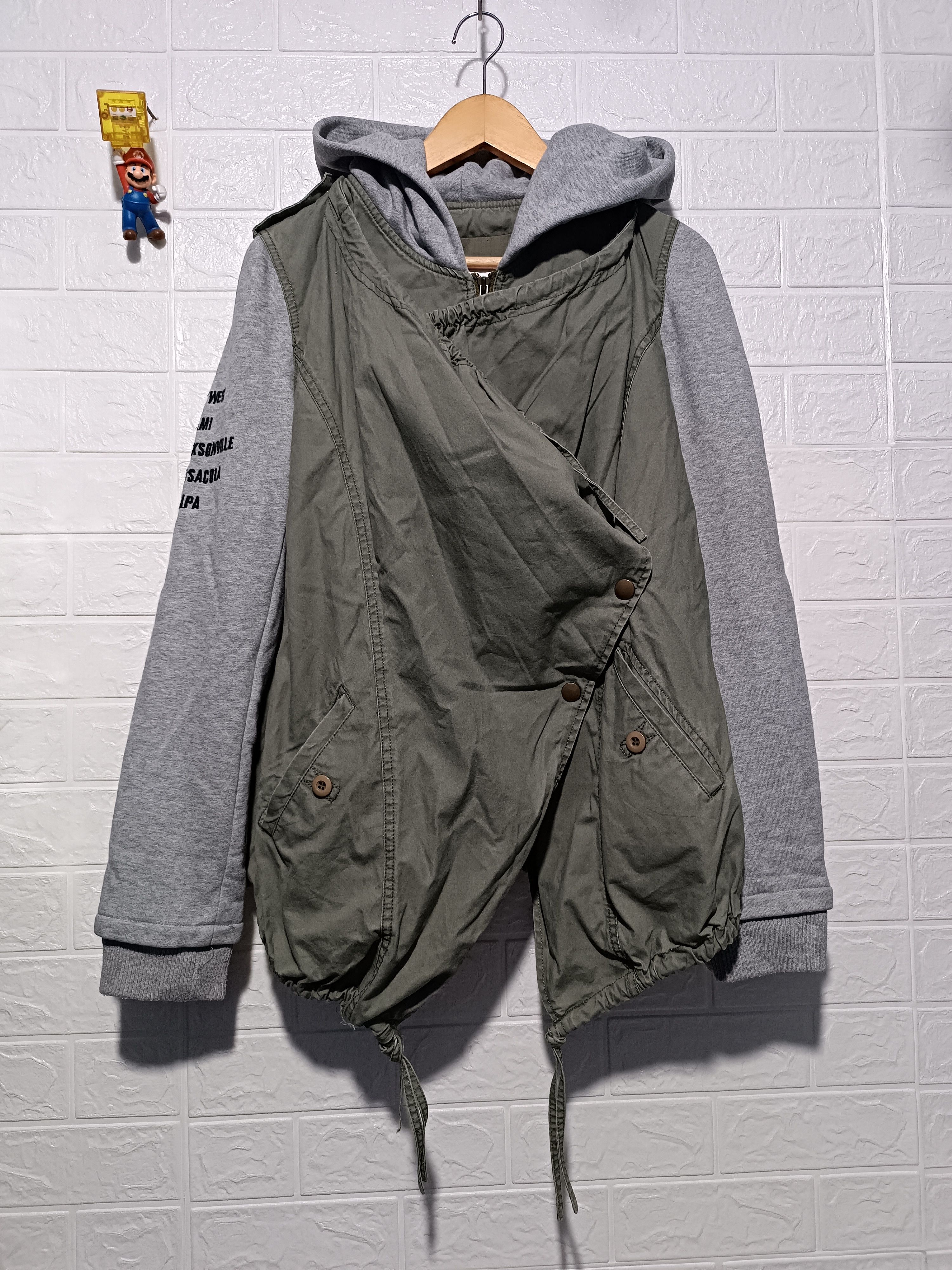 Japanese Brand Y2K Unisex Moussy Sweater Hoodie Size US M / EU 48-50 / 2 - 2 Thumbnail