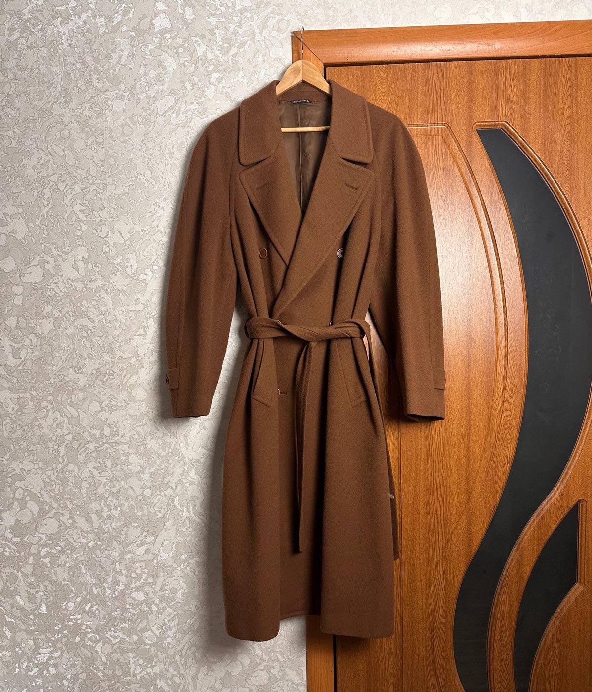 Lanvin Lanvin Paris Wool Cashmere Blend Double Breasted Trench Coat Size XL / US 12-14 / IT 48-50 - 1 Thumbnail
