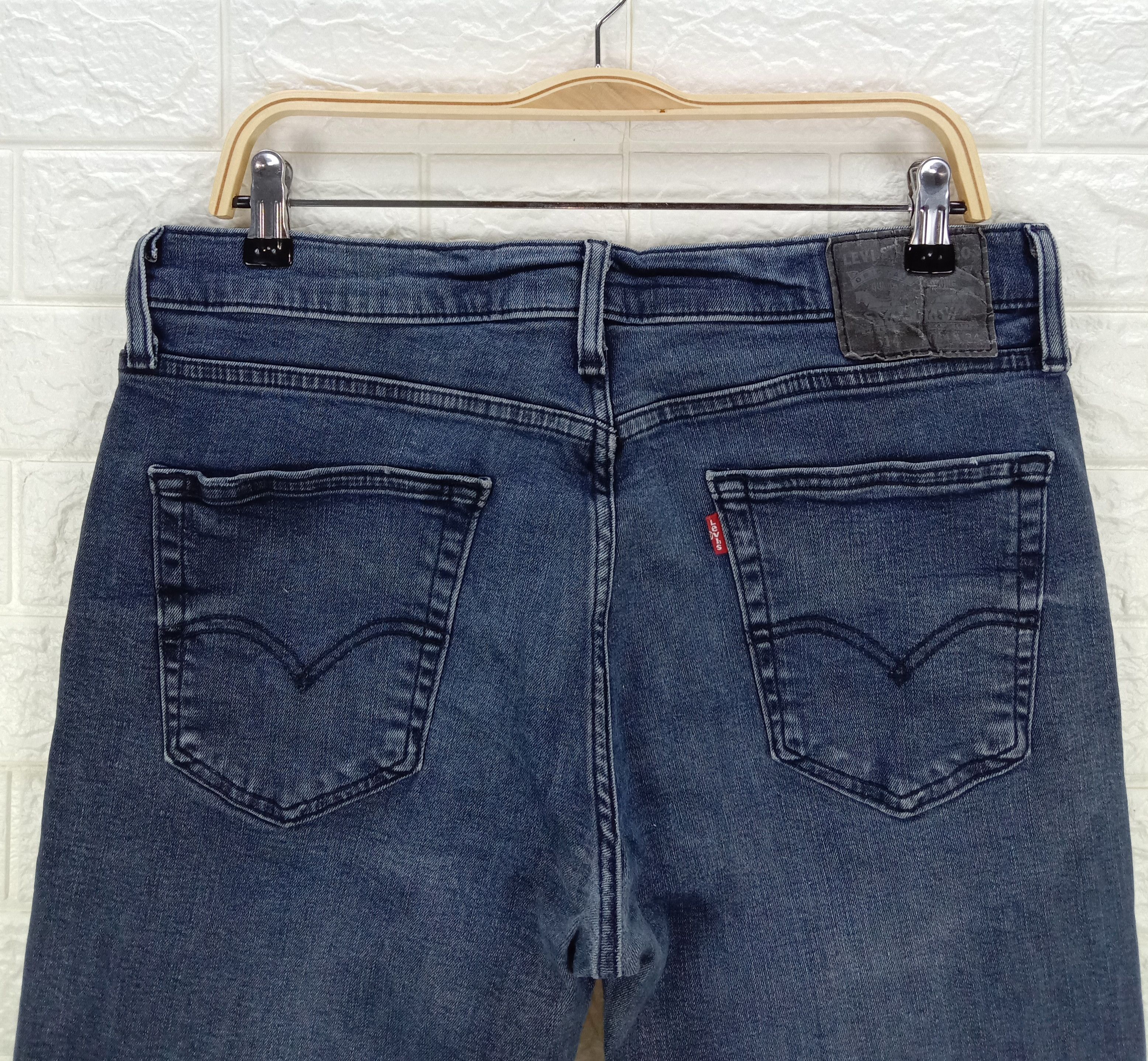Levi's Vintage Levi's 514 Jeans Slim Straight Distressed Denim Size US 34 / EU 50 - 6 Thumbnail