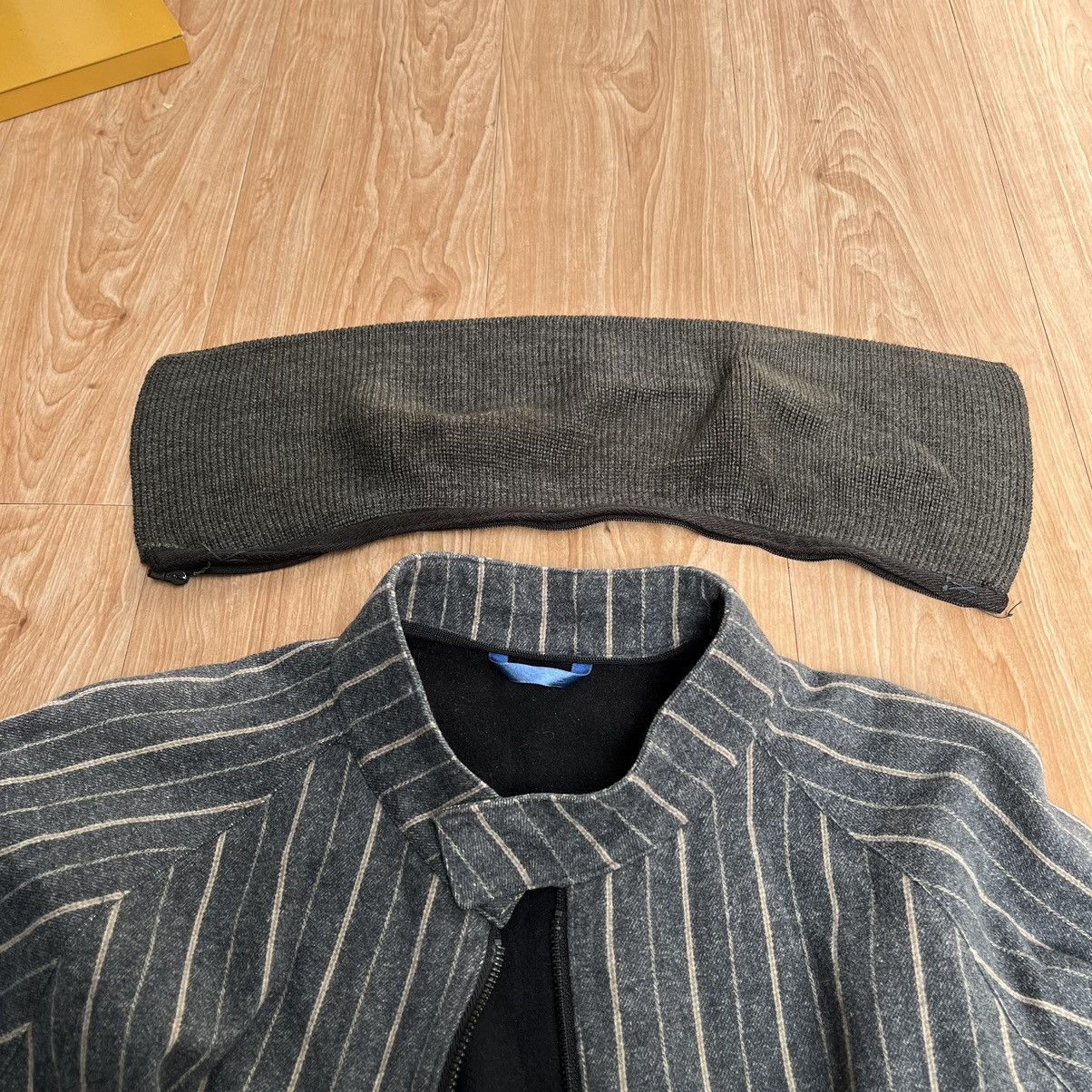 Paul Smith Biker Jacket Paul Smith London Striped Grey Size US L / EU 52-54 / 3 - 14 Thumbnail