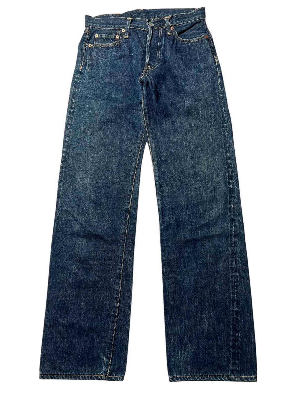 45rpm 2000s 45RPM Selvedge Button Pants Size US 26 / EU 42 - 1 Thumbnail