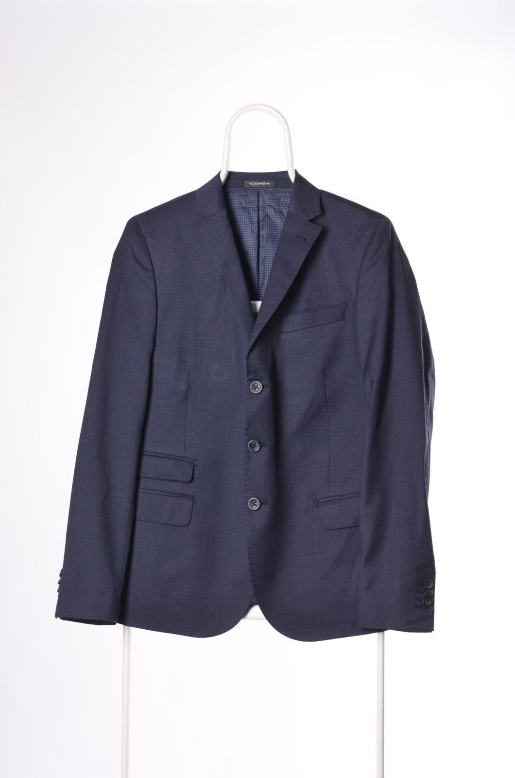Daniele Alessandrini Daniele Alexssandrini Wool Daily Blazer 50 Size 50R - 1 Thumbnail