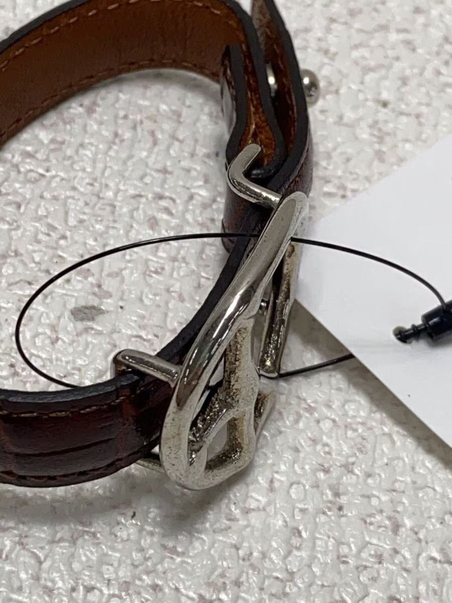 Needles Peace Buckle Leather Bangle Size ONE SIZE - 5 Thumbnail