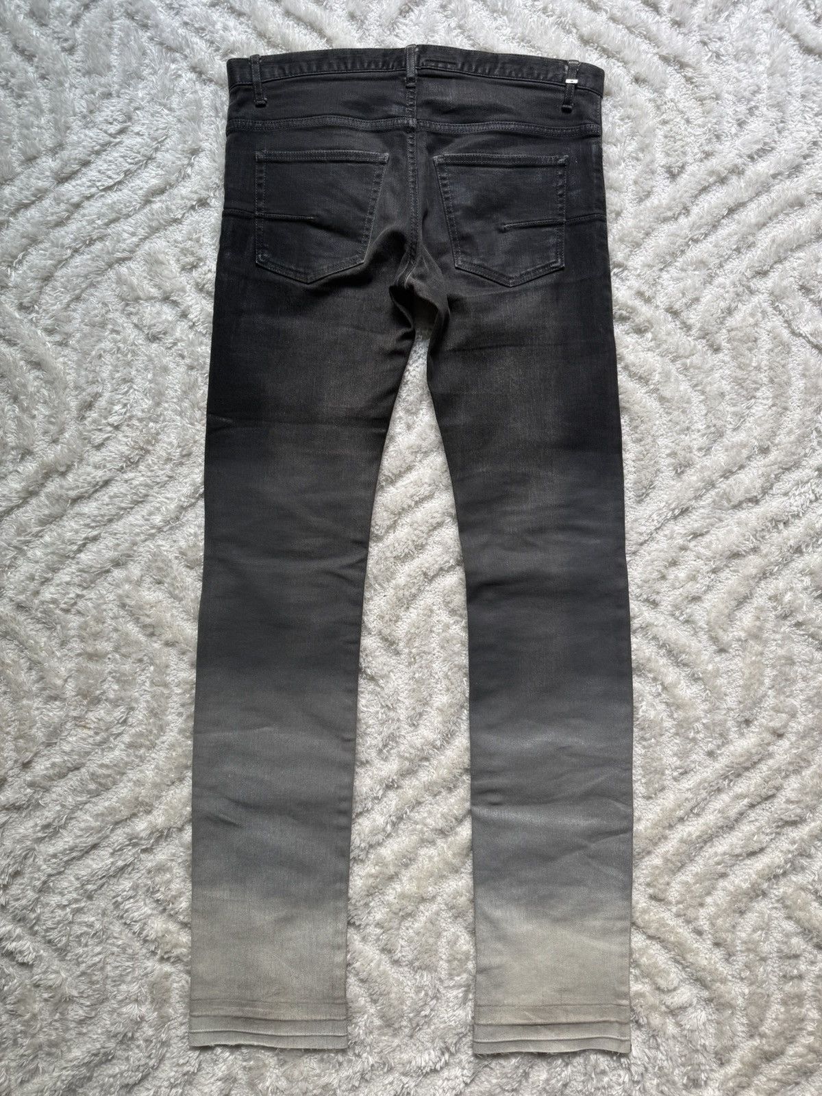 Dior Dior homme aw09 gradient denim by kris van assche Size US 31 - 3 Thumbnail