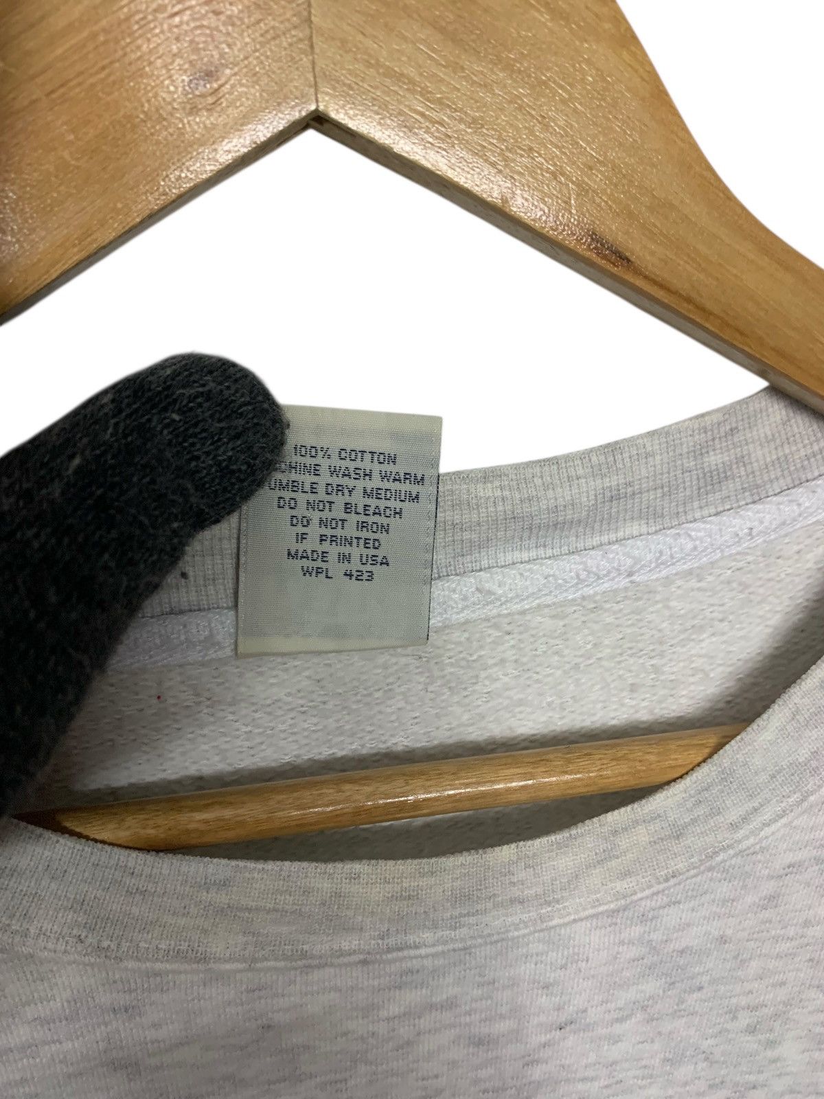 Levi's × Vintage Vintage Levis 501 Big Logo Sweatshirt Made In Usa Size US L / EU 52-54 / 3 - 7 Thumbnail