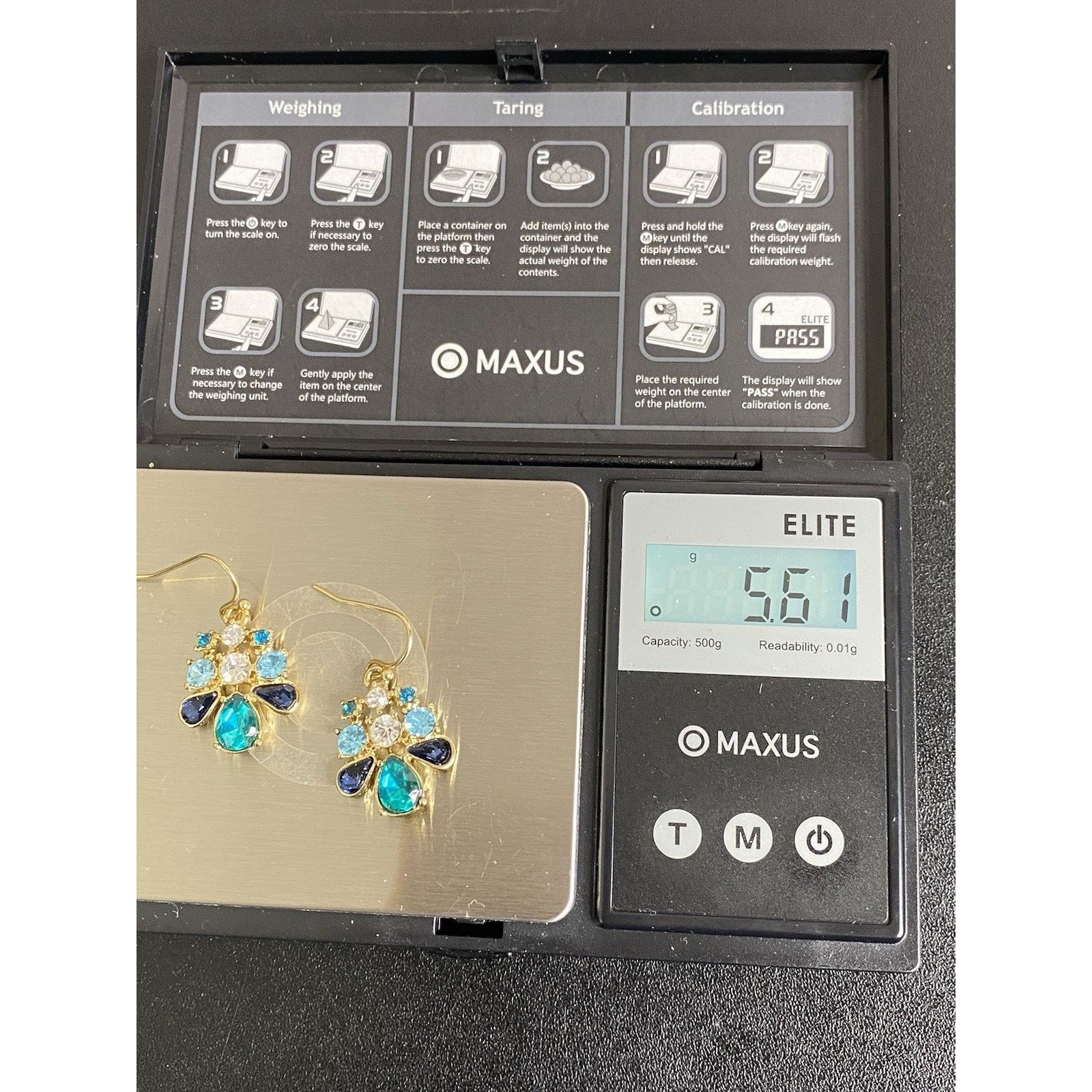 Sterling Silver NWT Gemma Layne Sterling Vermeil Earrings Multicolor Dangle Size ONE SIZE - 6 Thumbnail