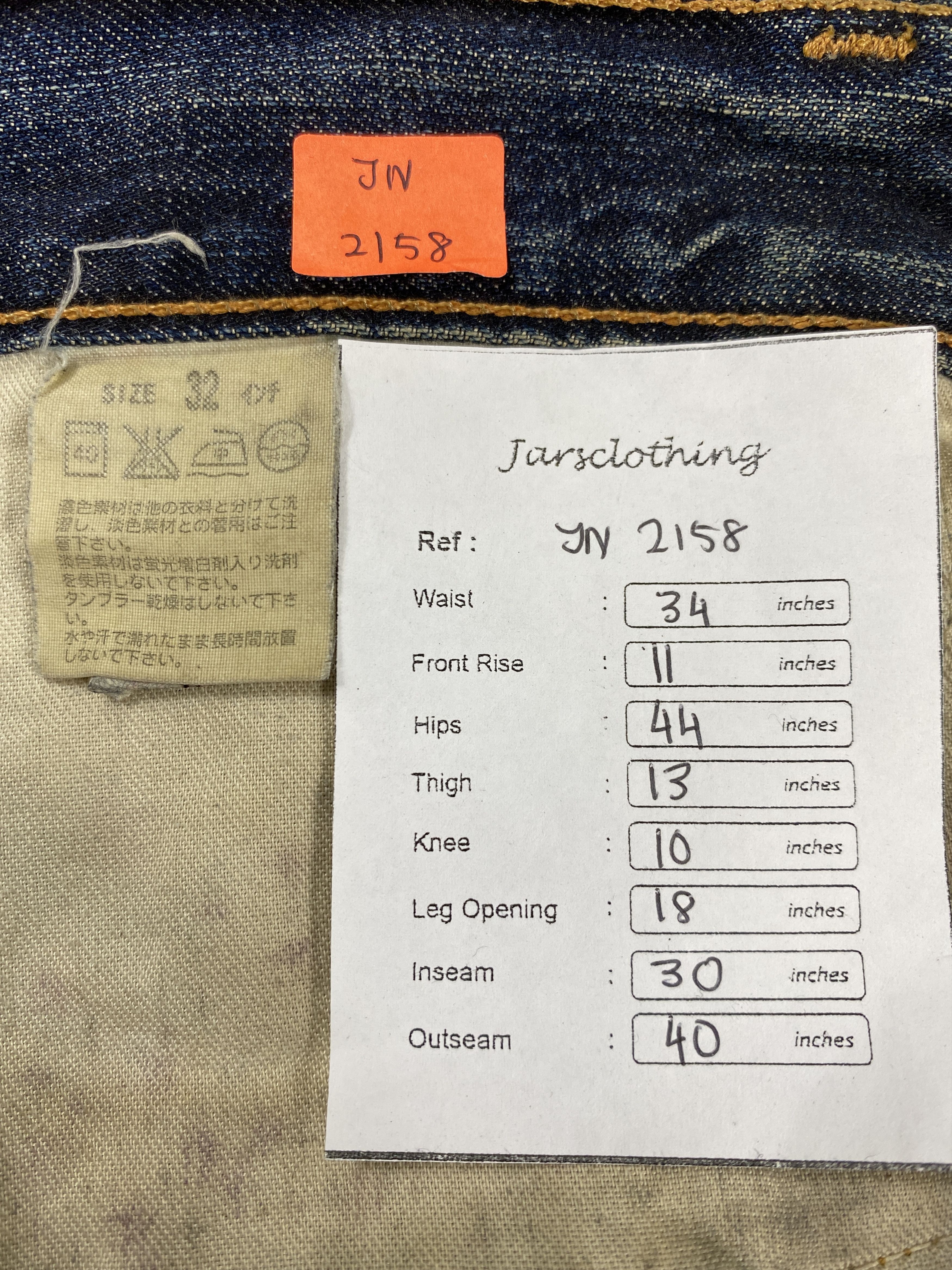 Levi's Blue Distressed Vintage Levi's 503 34x30 Denim -JN2158 Size US 34 / EU 50 - 7 Thumbnail