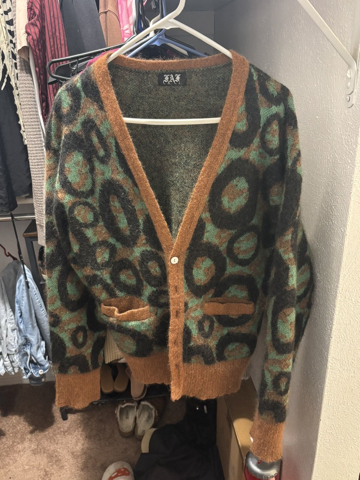 Japanese Brand FAF Fake as flowers cardigan Size US M / EU 48-50 / 2 - 1 Thumbnail