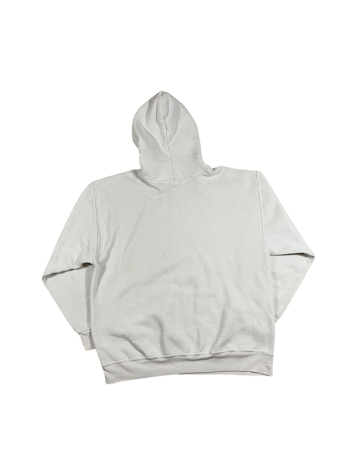 Russell Athletic Vintage Y2K Russell Athletic White Hoodie Sweatshirt Size US XL / EU 56 / 4 - 2 Thumbnail