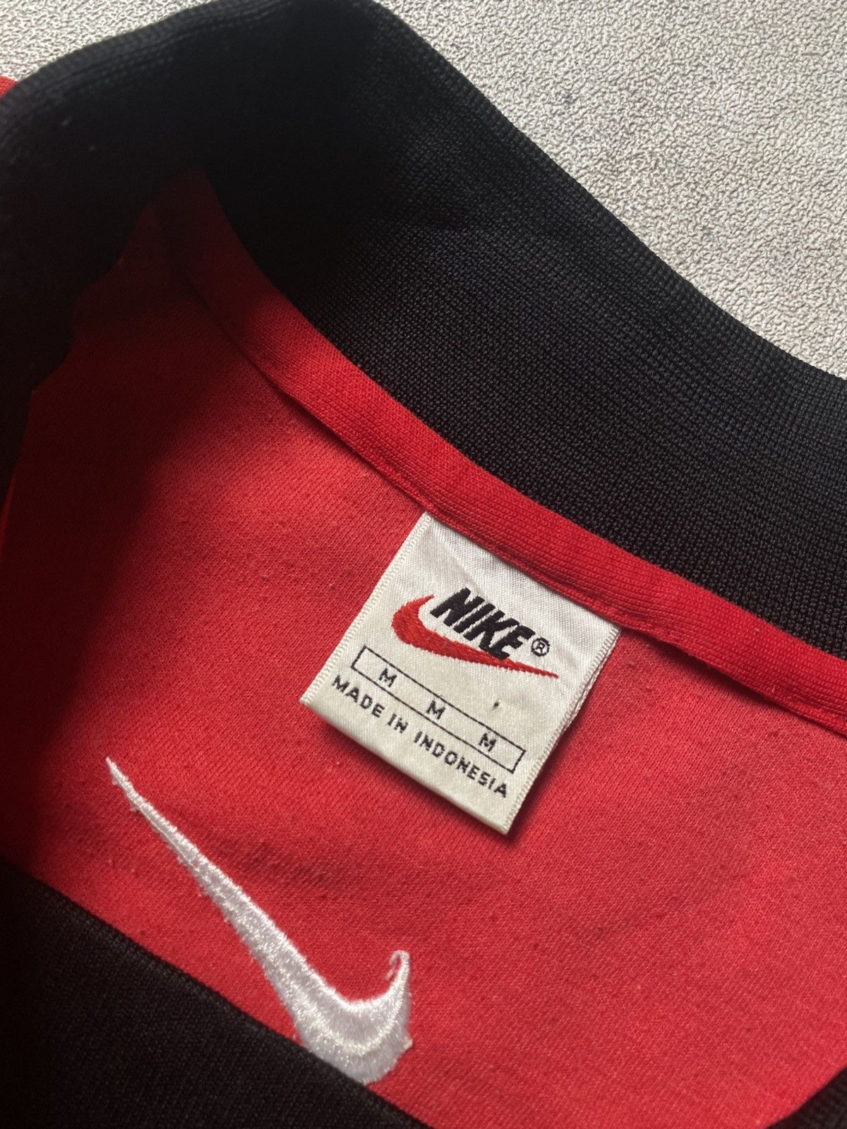 Nike 90s NIKE BIG SWOOSH HALF-ZIP SWEATSHIRT Size US M / EU 48-50 / 2 - 8 Thumbnail