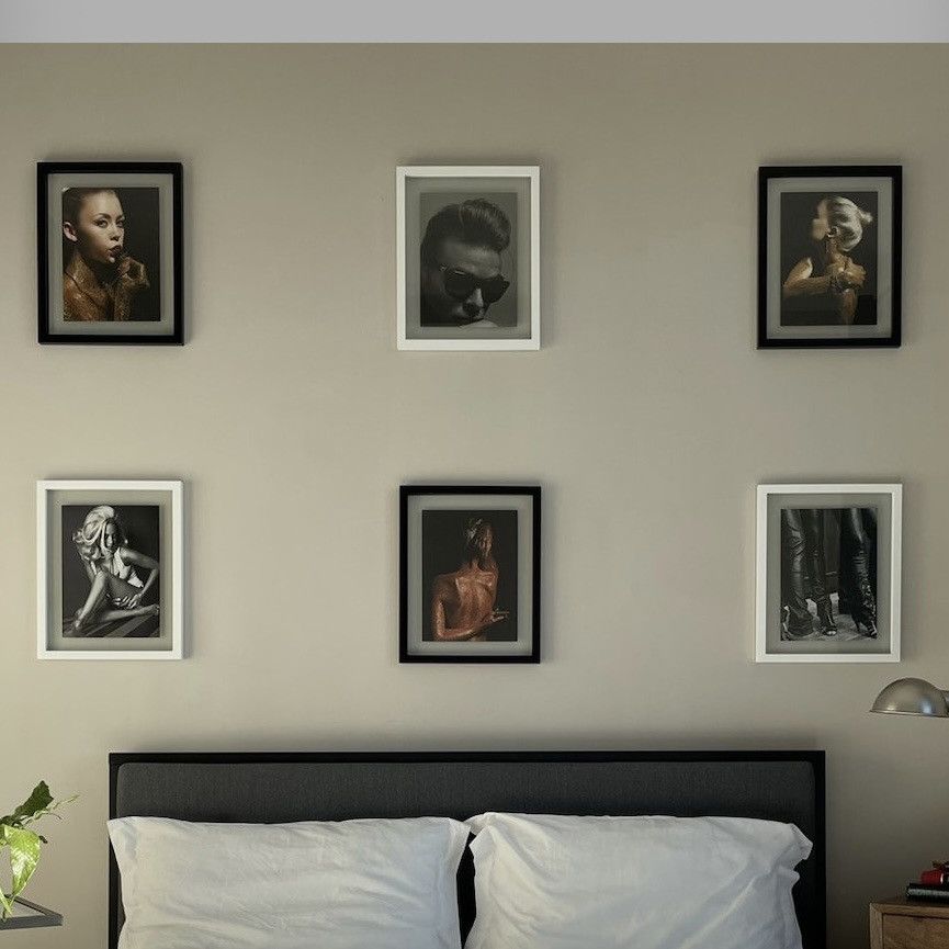Pre-owned Chrome Hearts Set Of 6 -  Posters In Multi