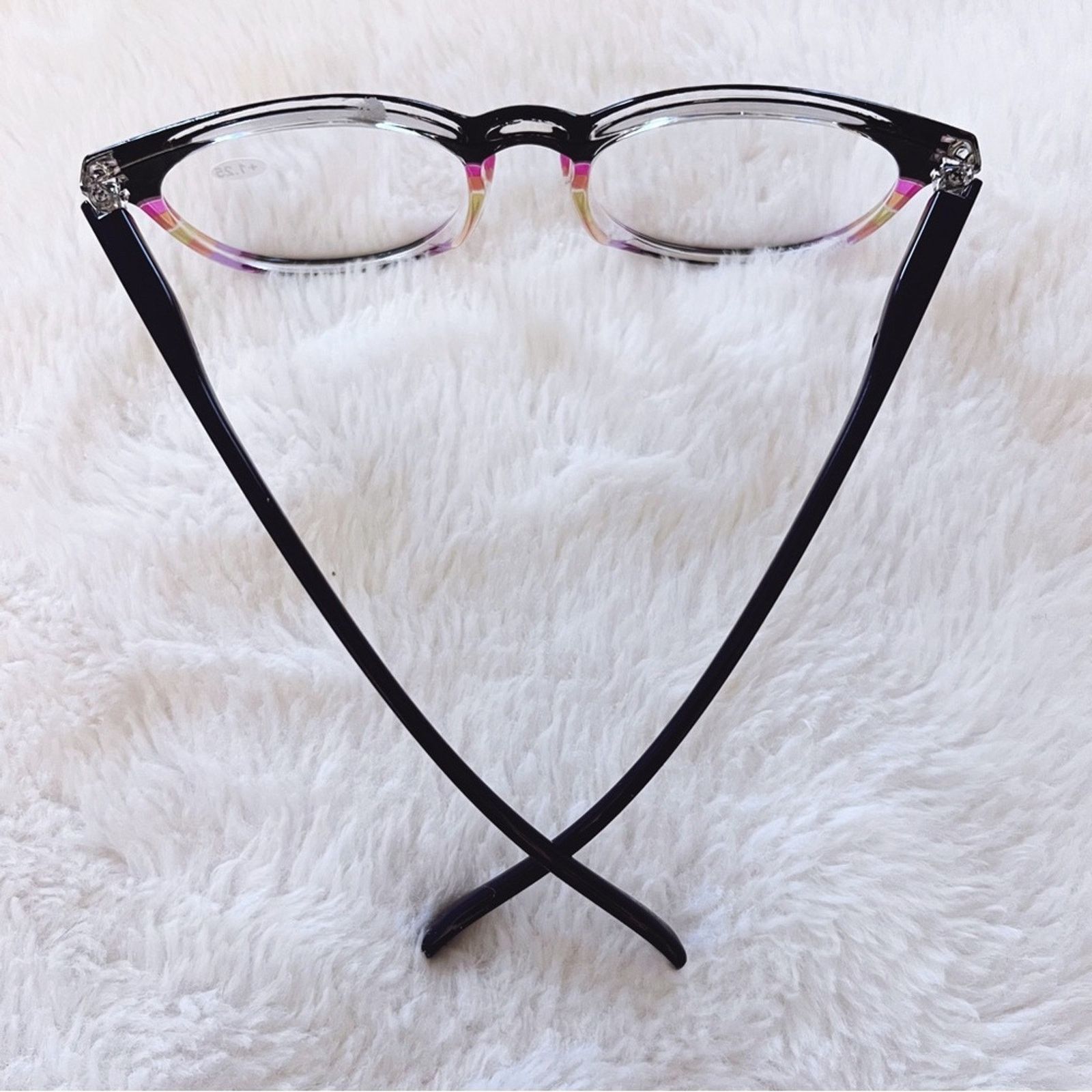 Other Zoe Brown Multi-Color Round Reader Glasses Size ONE SIZE - 9 Thumbnail