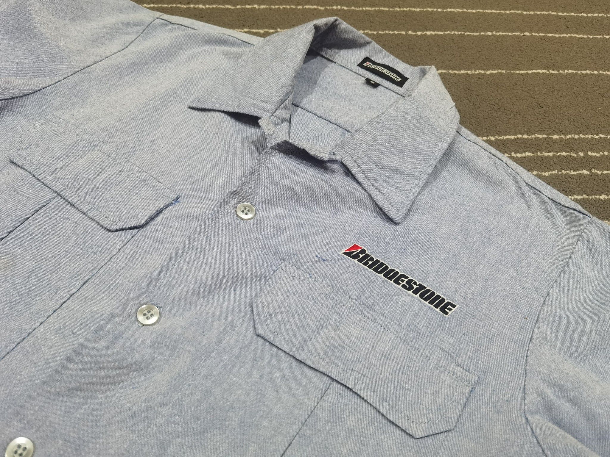 Japanese Brand Vintage BRIDGESTONE workwear japan XS 5147 Size US XS / EU 42 / 0 - 7 Thumbnail