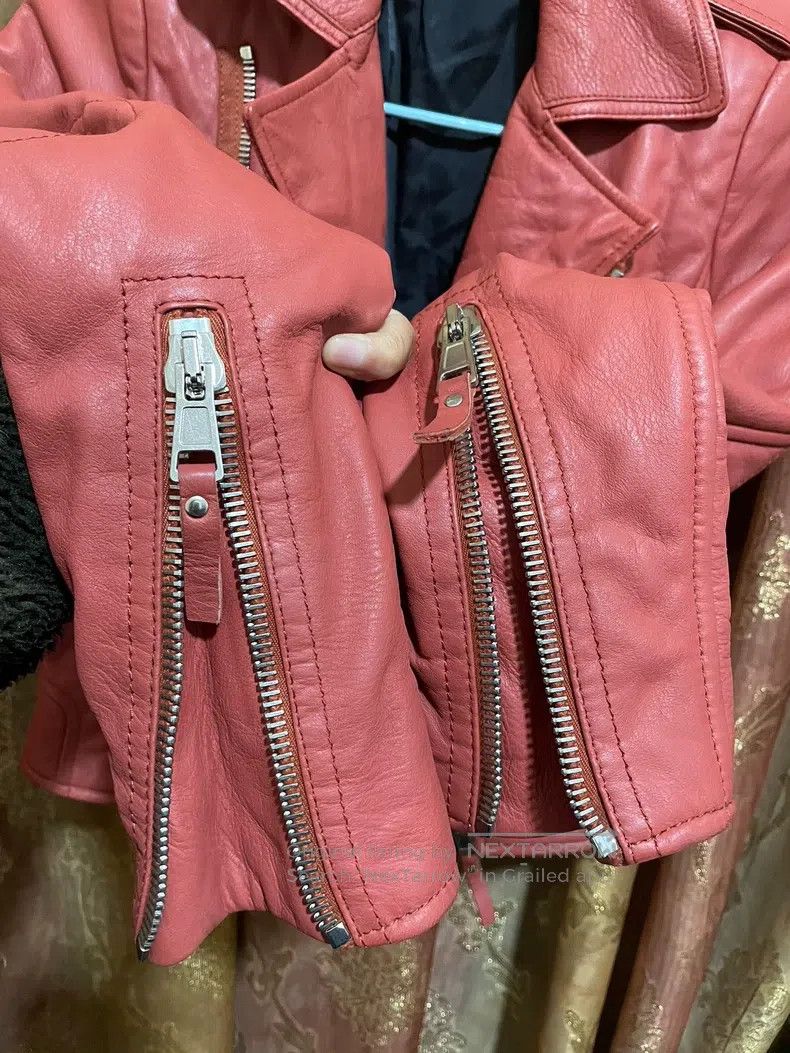Balenciaga Balenciaga Classic Biker Leather Jacket Size XXS / US 00 / IT 34 - 4 Thumbnail