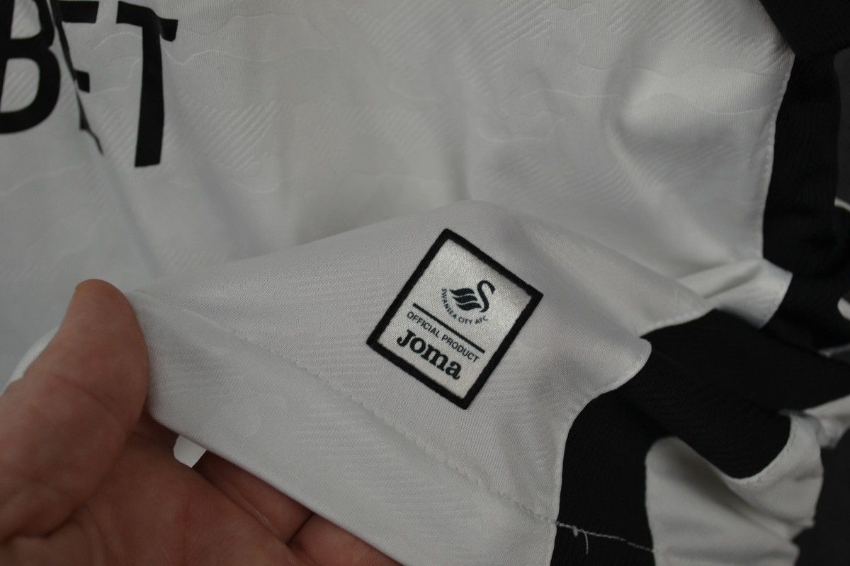 Joma Swansea City Home Football Shirt Joma Soccer Jersey Size M Size US M / EU 48-50 / 2 - 7 Thumbnail