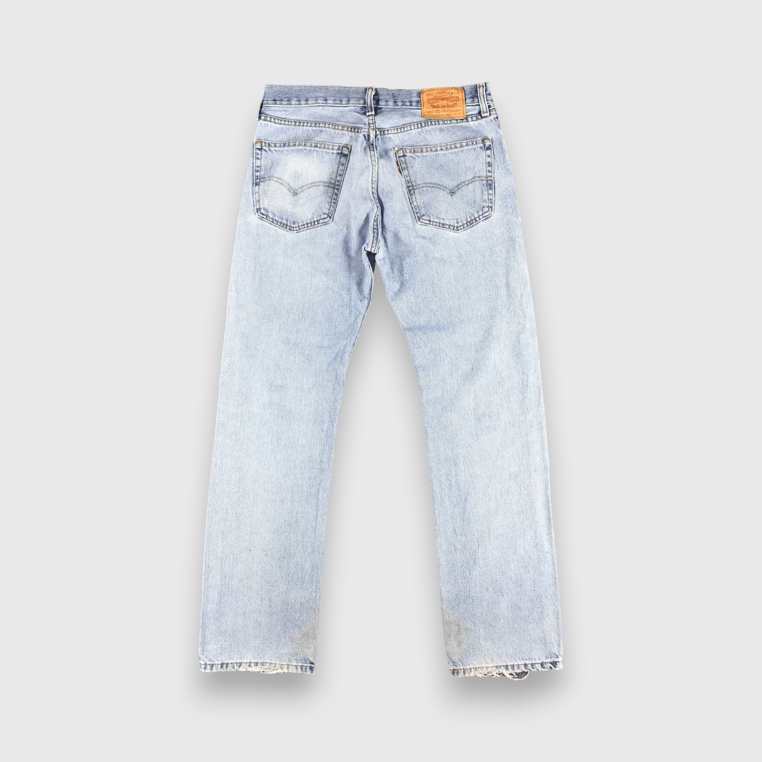 Levi's Vintage Light Wash Levis 505 Jeans-J1536 Size US 33 - 2 Thumbnail