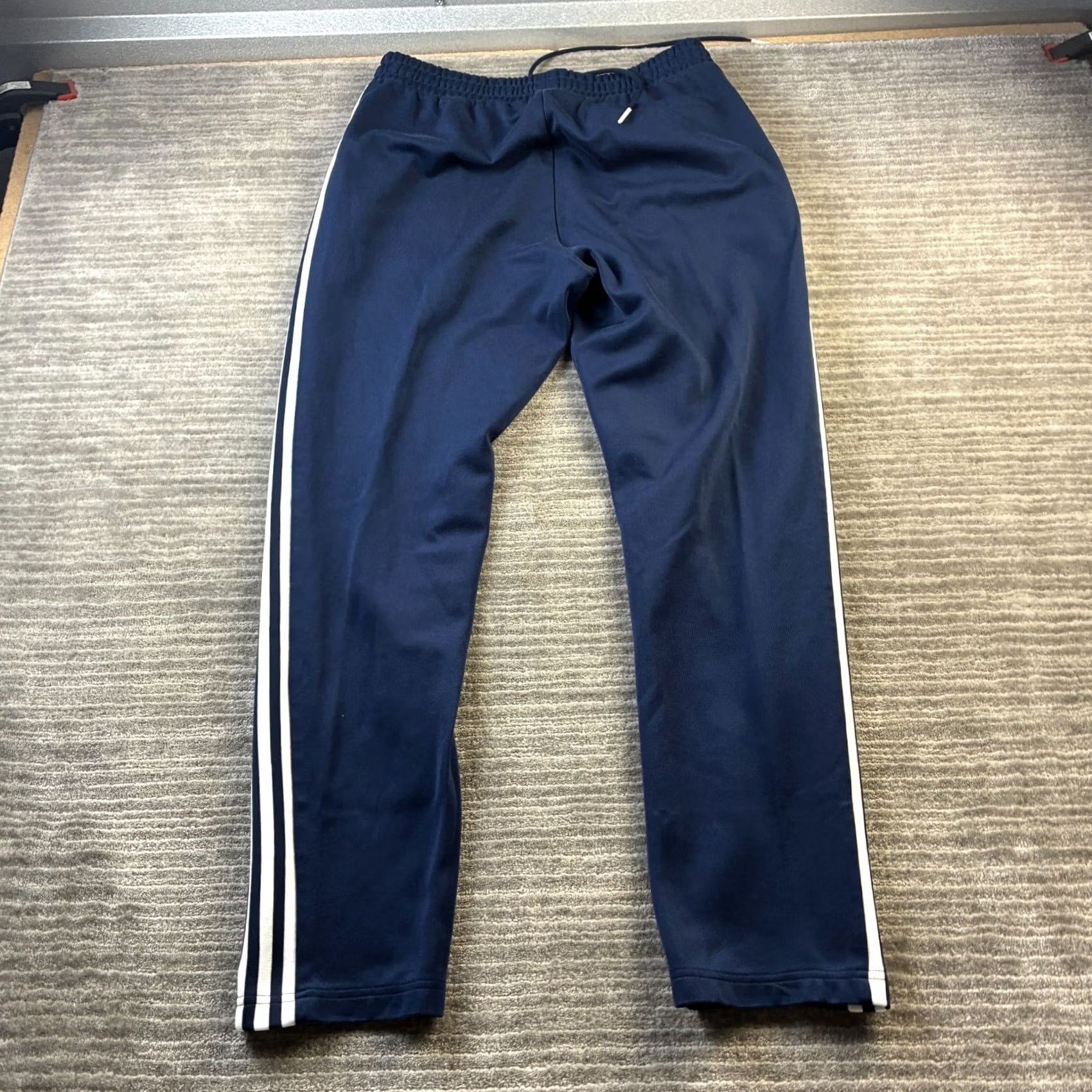 Adidas Adidas Pants Mens Medium Navy Blue Night Indigo Beckenbauer Track Originals Size US 31 - 2 Thumbnail
