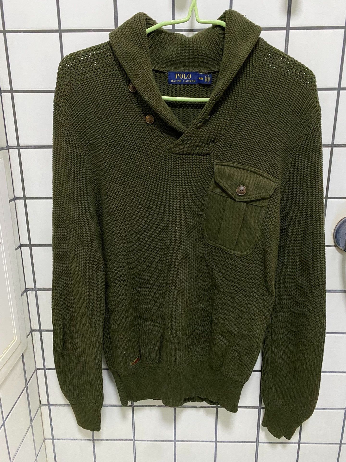 Polo Ralph Lauren Polo Ralph Lauren Pocket Knit Sweater Size US M / EU 48-50 / 2 - 1 Thumbnail
