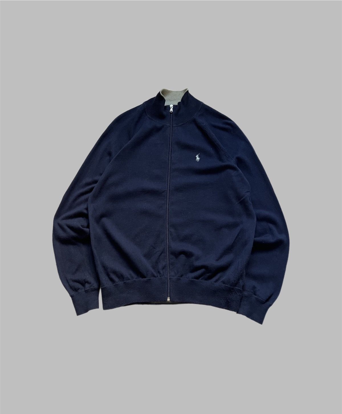 Other POLO Ralph Lauren Zip Up Vintage Sweatshirt 90s Mini Logo Size US S / EU 44-46 / 1 - 1 Thumbnail