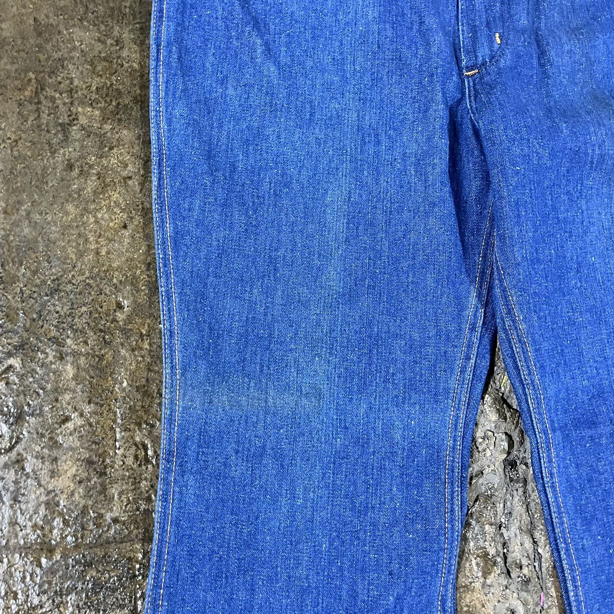 Levi's × Vintage × Wrangler Crazy Vintage 60s 70s Wrangler Bell Bottom Flare Jeans Size US 36 / EU 52 - 8 Thumbnail