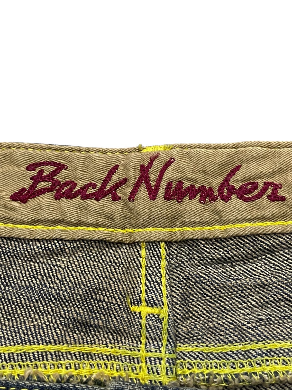 Hysteric Glamour × Japanese Brand × Shellac Back Number Japan Muddy Wash Flared Large Pocket Bush Jeans Size US 31 - 17 Thumbnail